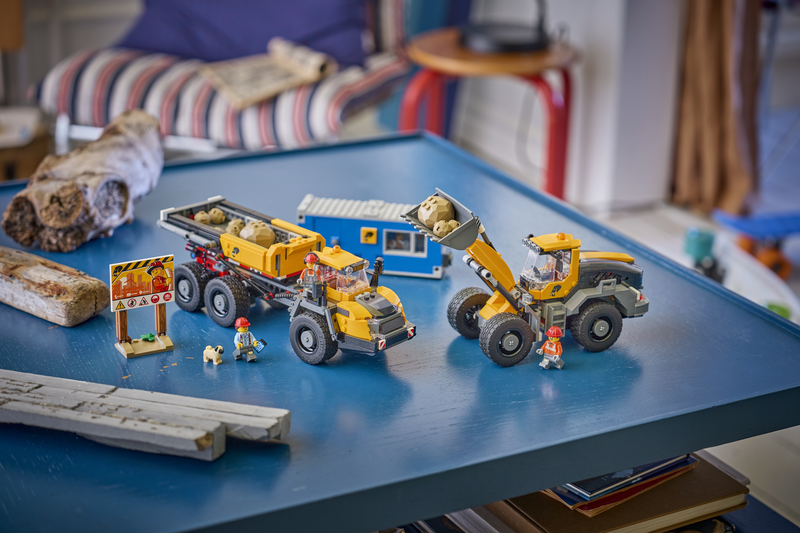 Lego City Dump Truck & Front End Loader Toy 60494