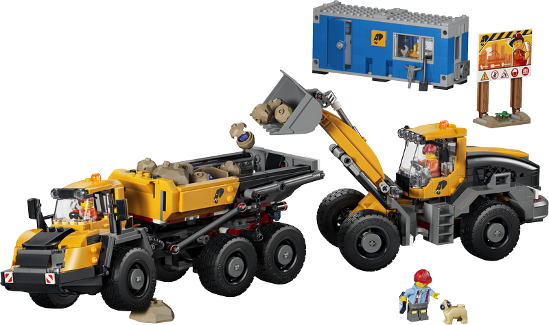 Lego City Dump Truck & Front End Loader Toy 60494