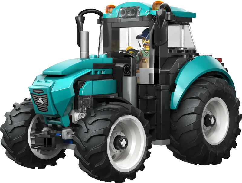 Lego® City Tractor Farm Toy Building Set And Minifigure 60498