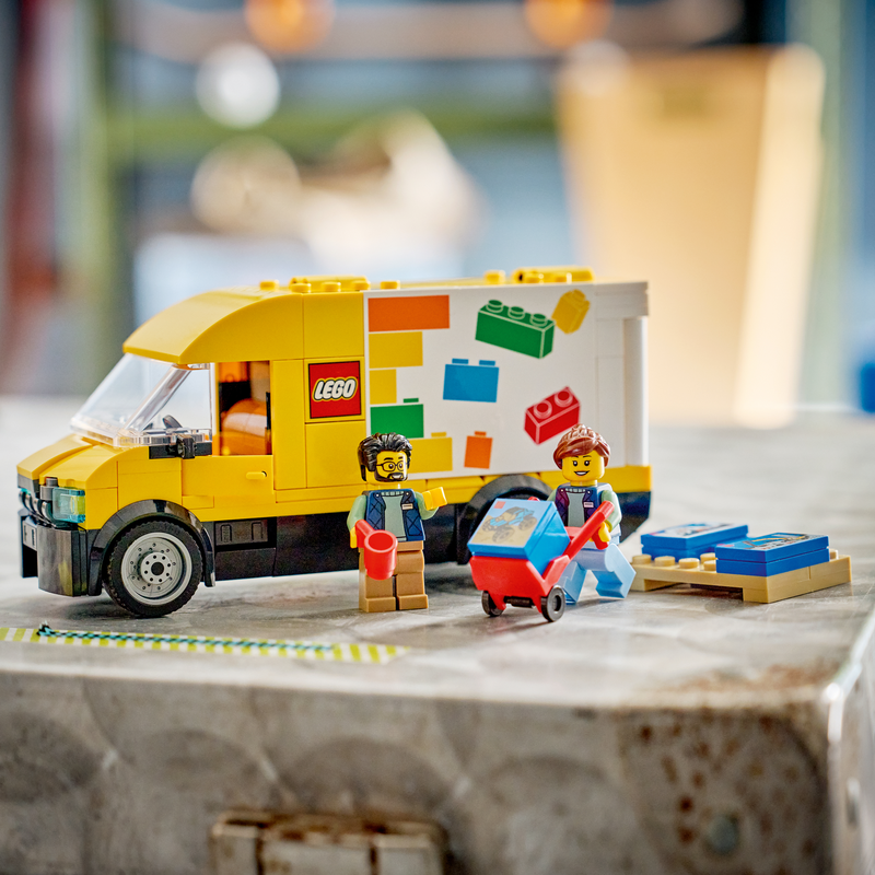 Lego® City: The Lego Van - Toy Building Set For Kids 60500