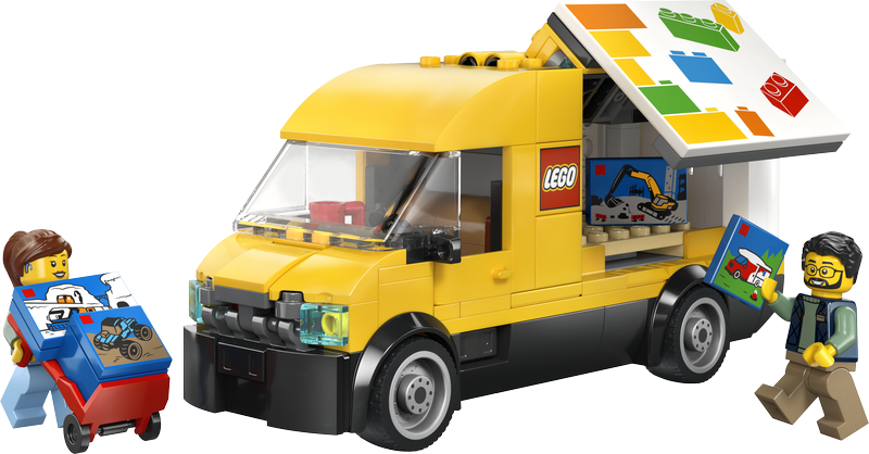 Lego® City: The Lego Van - Toy Building Set For Kids 60500