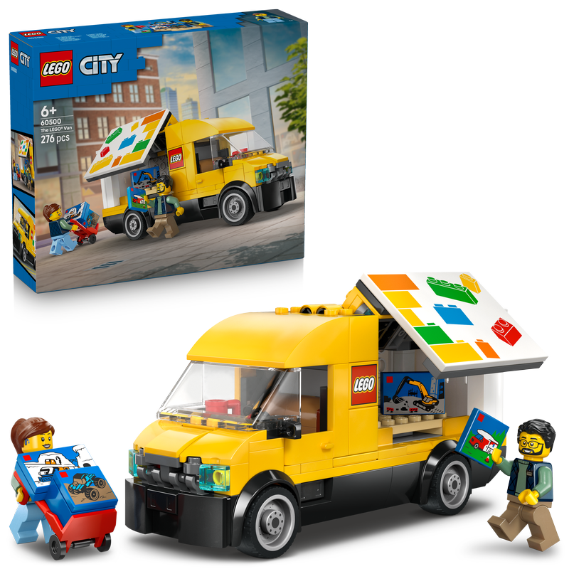 Lego® City: The Lego Van - Toy Building Set For Kids 60500