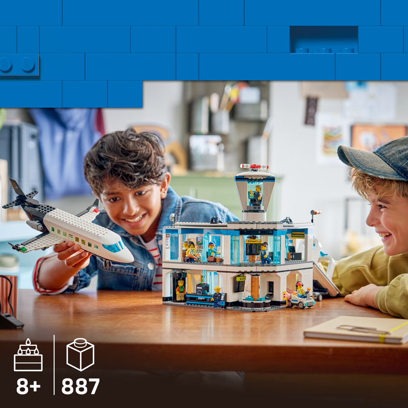 Lego® City Airport With Airplane 60502