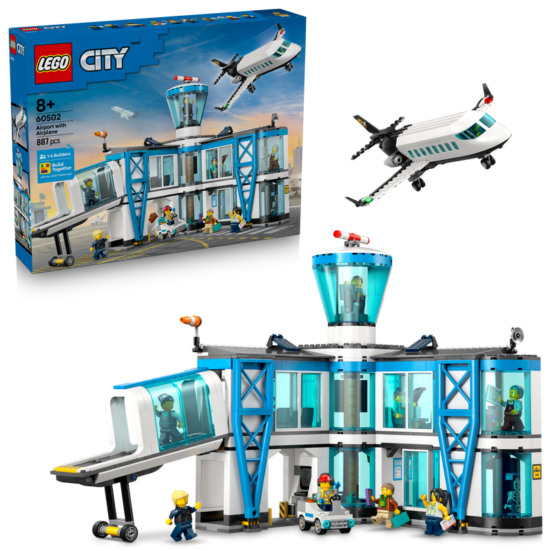 Lego® City Airport With Airplane 60502