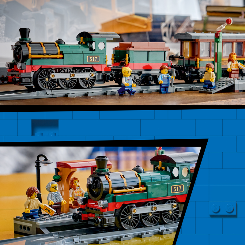 Lego City Vintage Steam Train Toy Building Set 60511