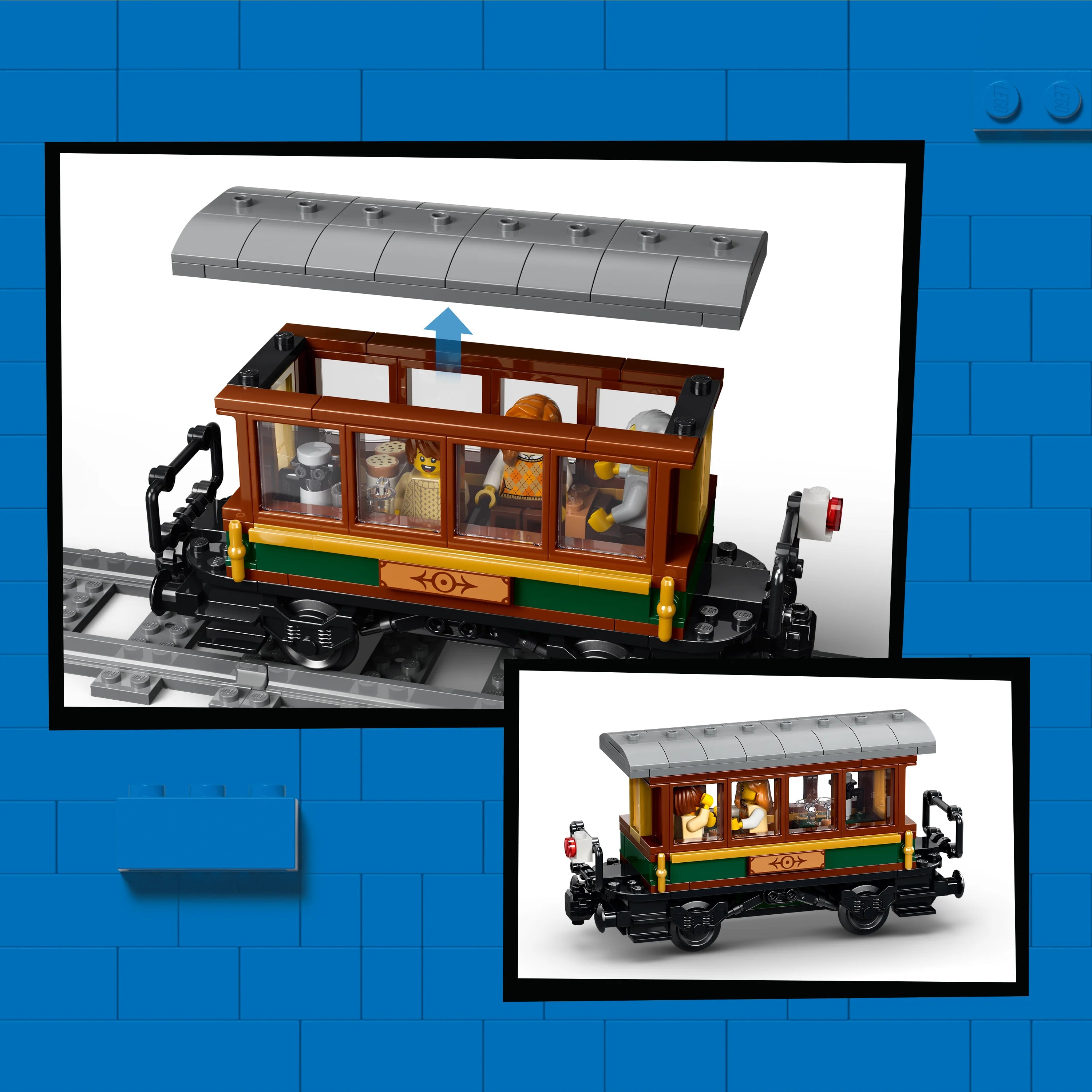 Lego City Vintage Steam Train Toy Building Set 60511