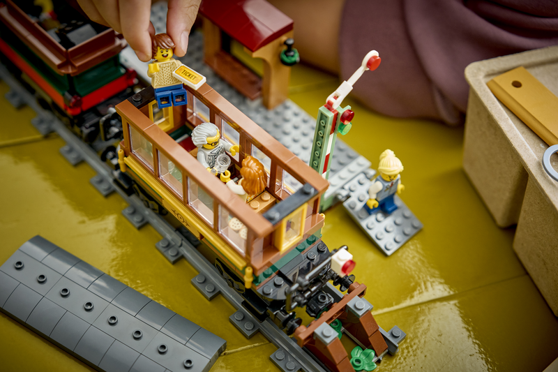 Lego City Vintage Steam Train Toy Building Set 60511