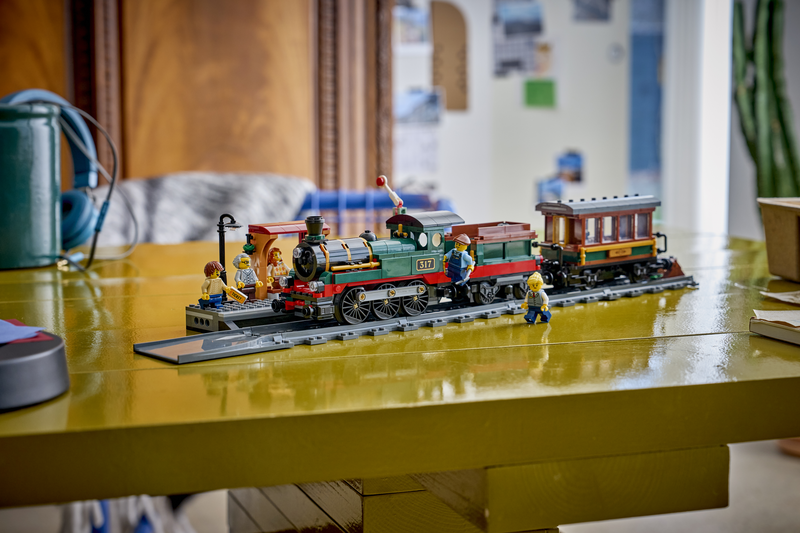 Lego City Vintage Steam Train Toy Building Set 60511