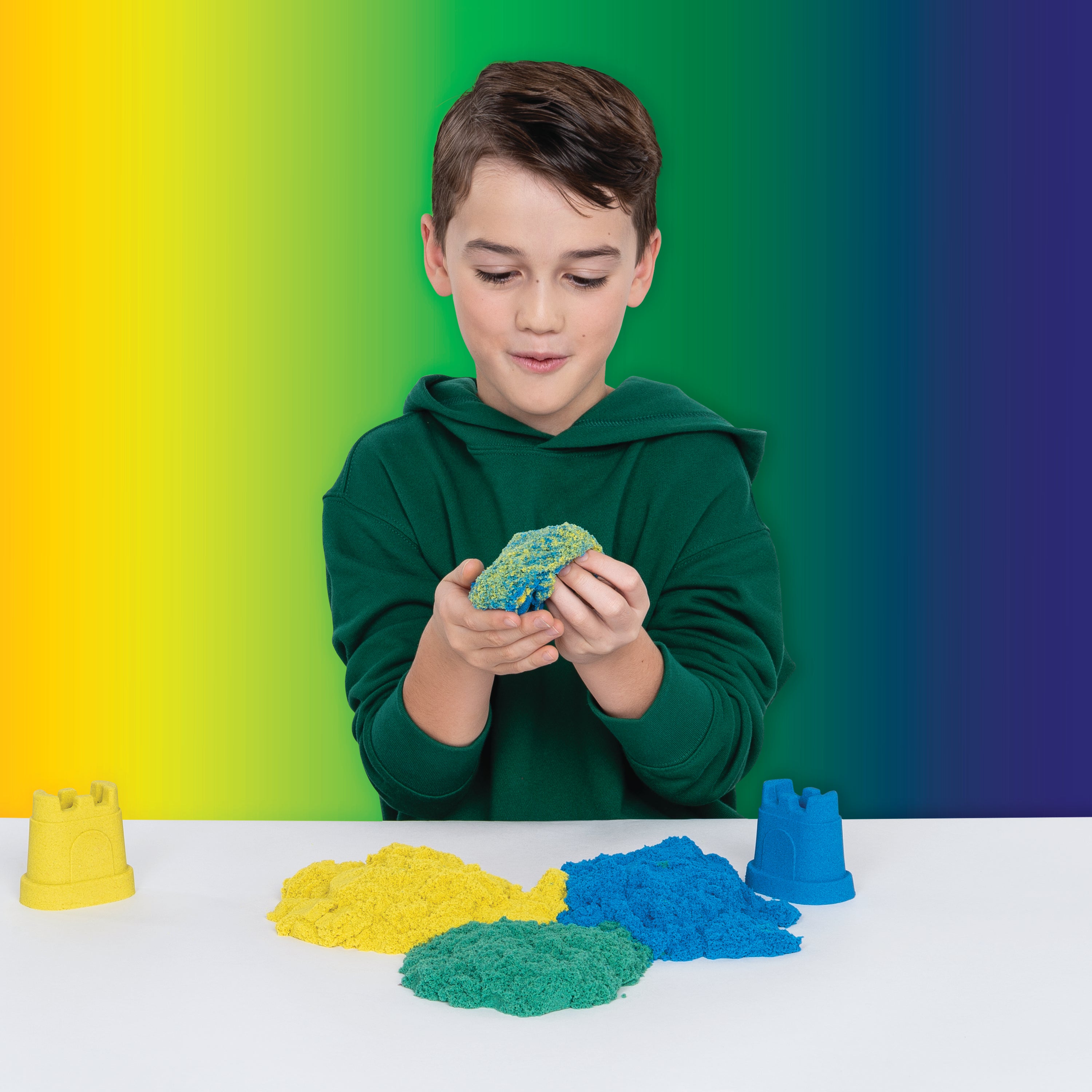 Kinetic Sand Rainbow Mix Set