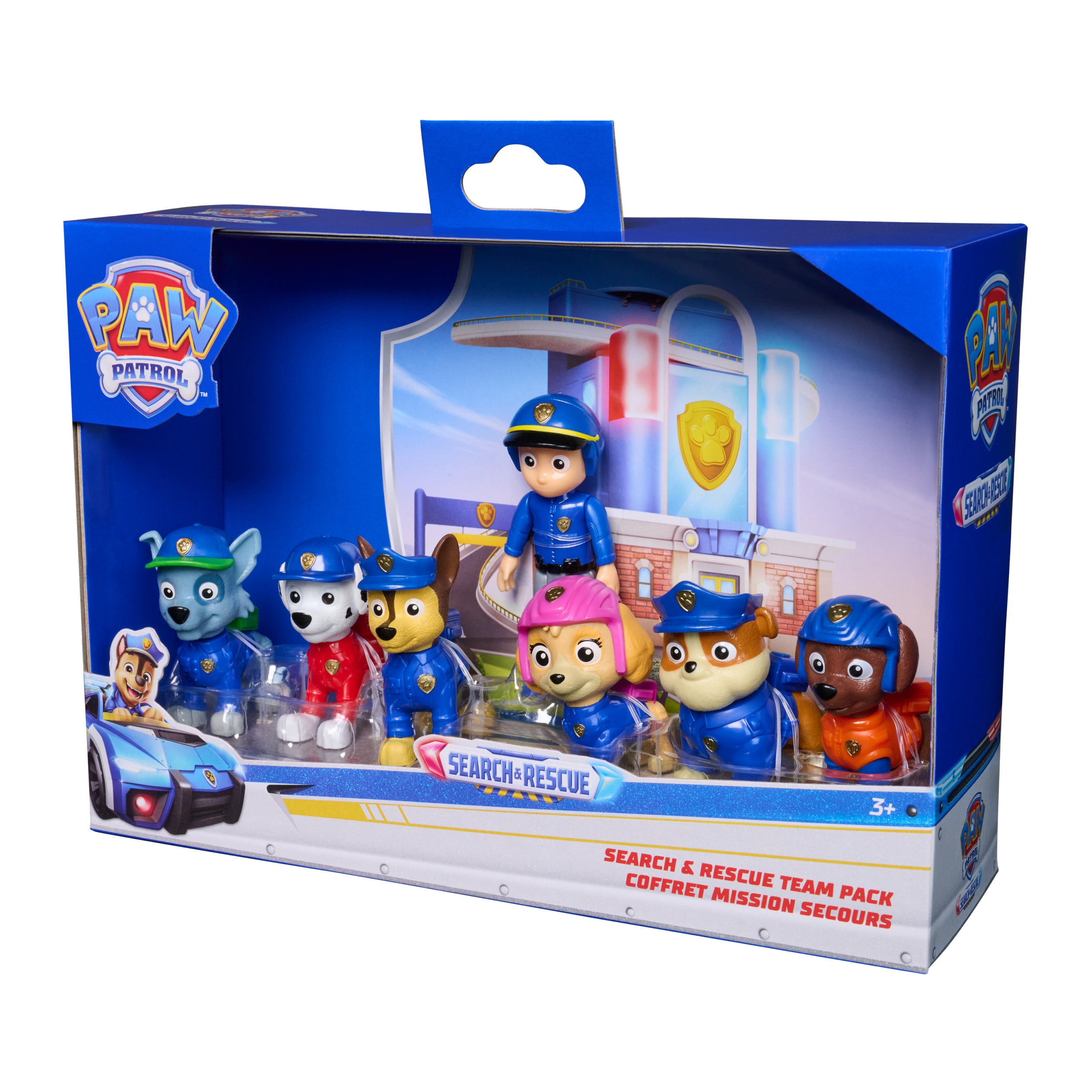 Paw Patrol Search & Rescue Team Pack With 7 Collectible Action Figures