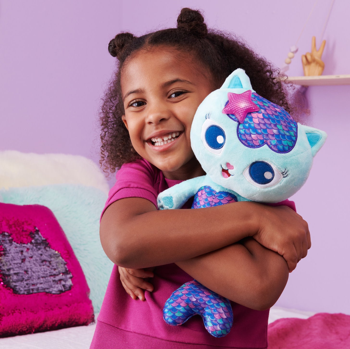 Gabby’s Dollhouse - 35.6Cm Interactive Talking Mercat Plush