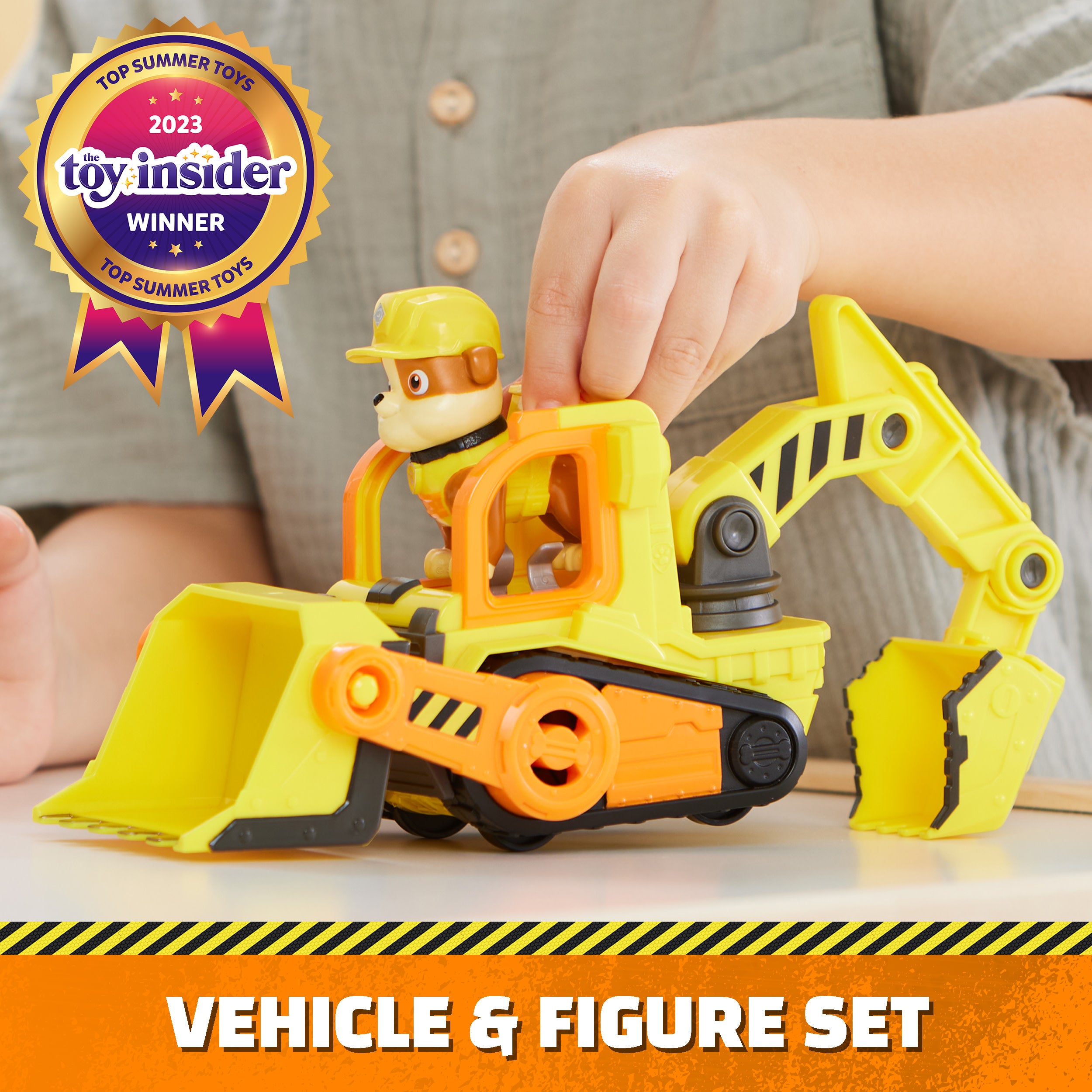 Rubble & Crew Rubble’s Bulldozer Toy Truck