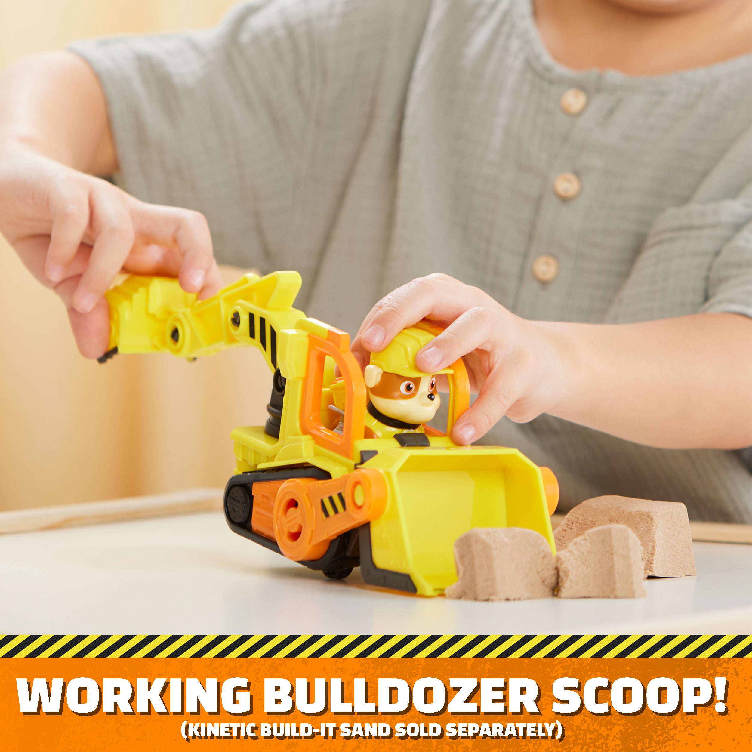 Rubble & Crew Rubble’s Bulldozer Toy Truck