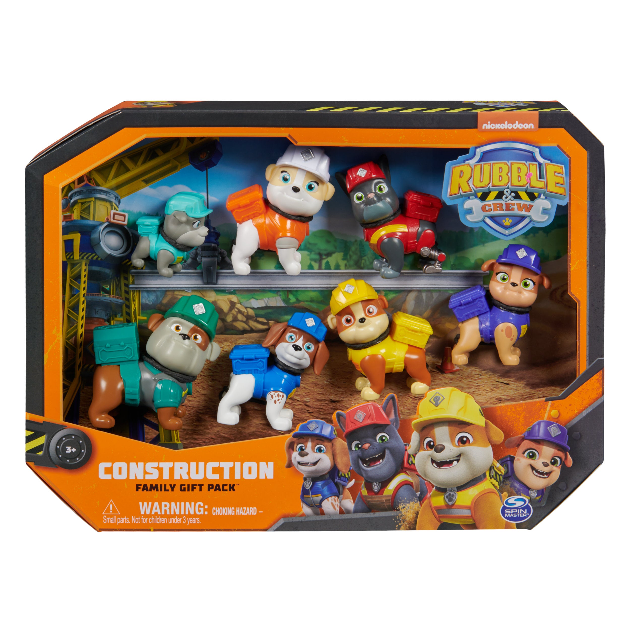 Rubble And Crew Construction Family Figure Gift Pack