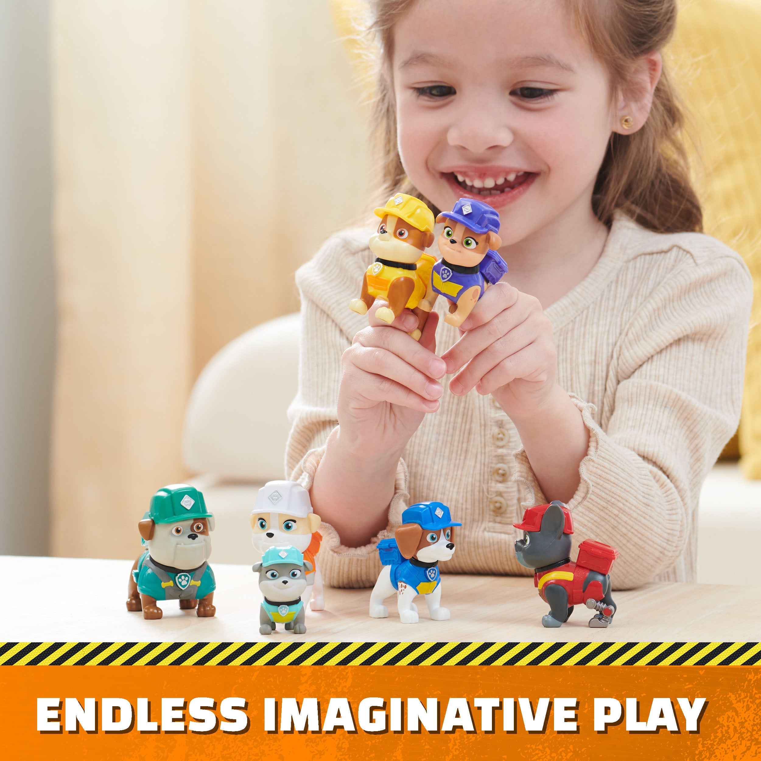 Rubble And Crew Construction Family Figure Gift Pack