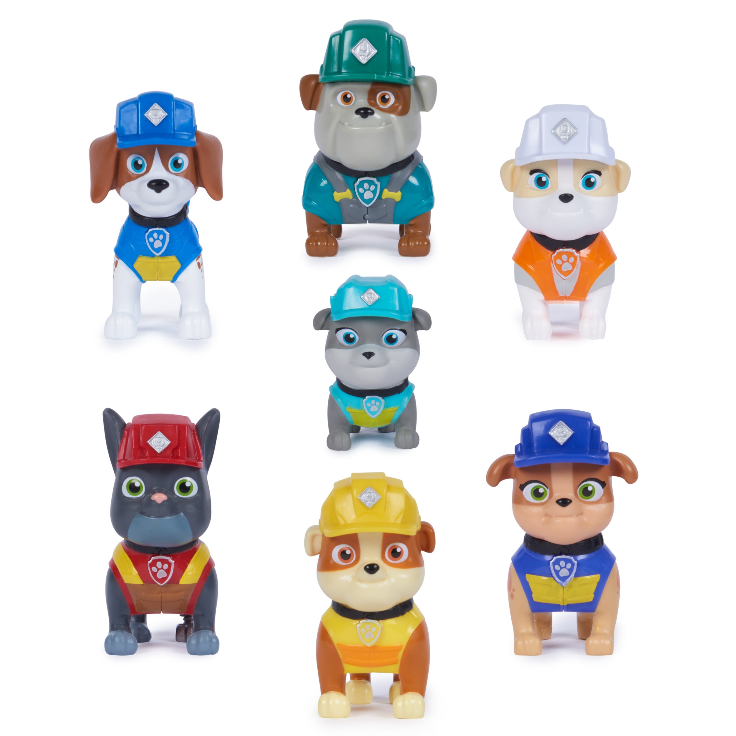 Rubble And Crew Construction Family Figure Gift Pack