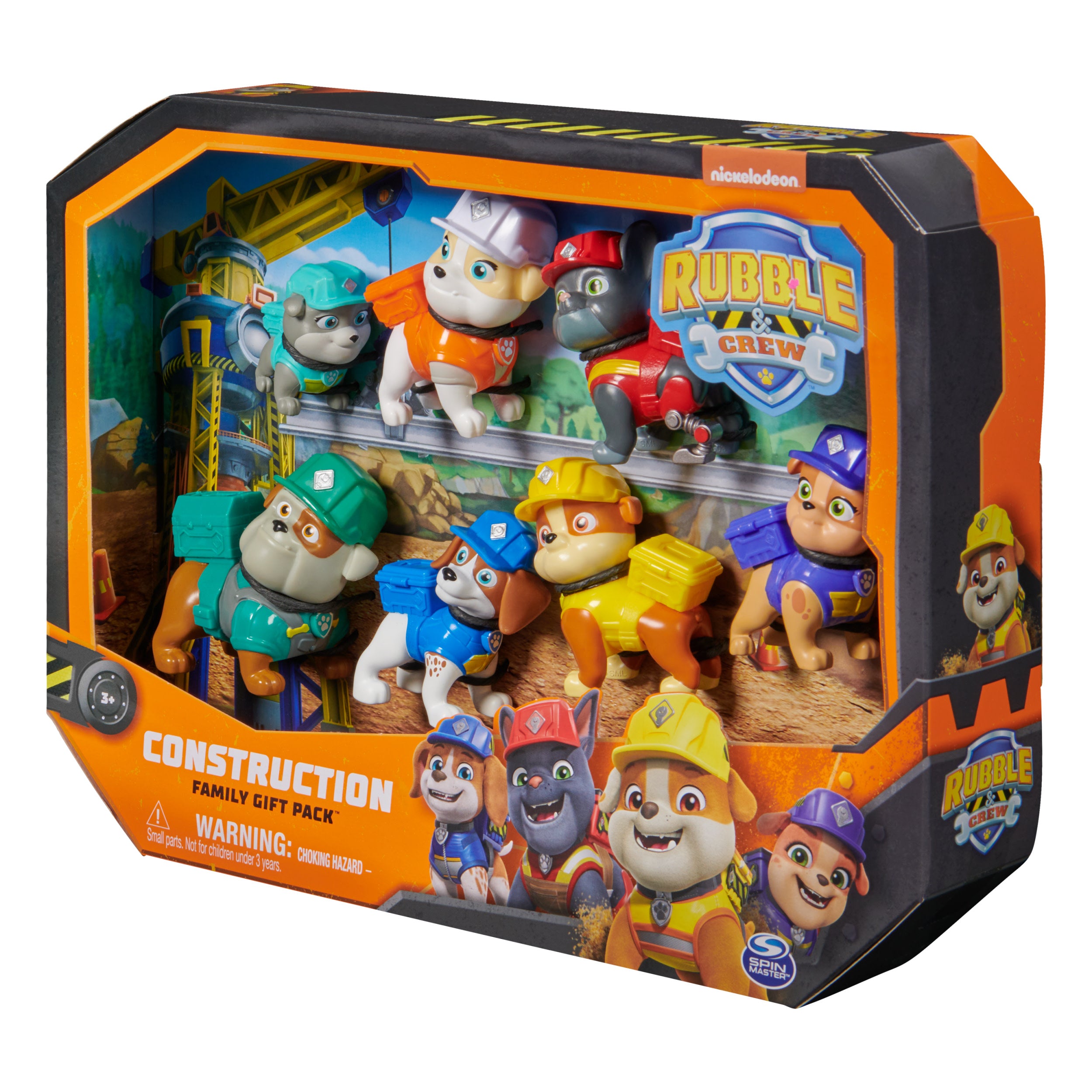 Rubble And Crew Construction Family Figure Gift Pack