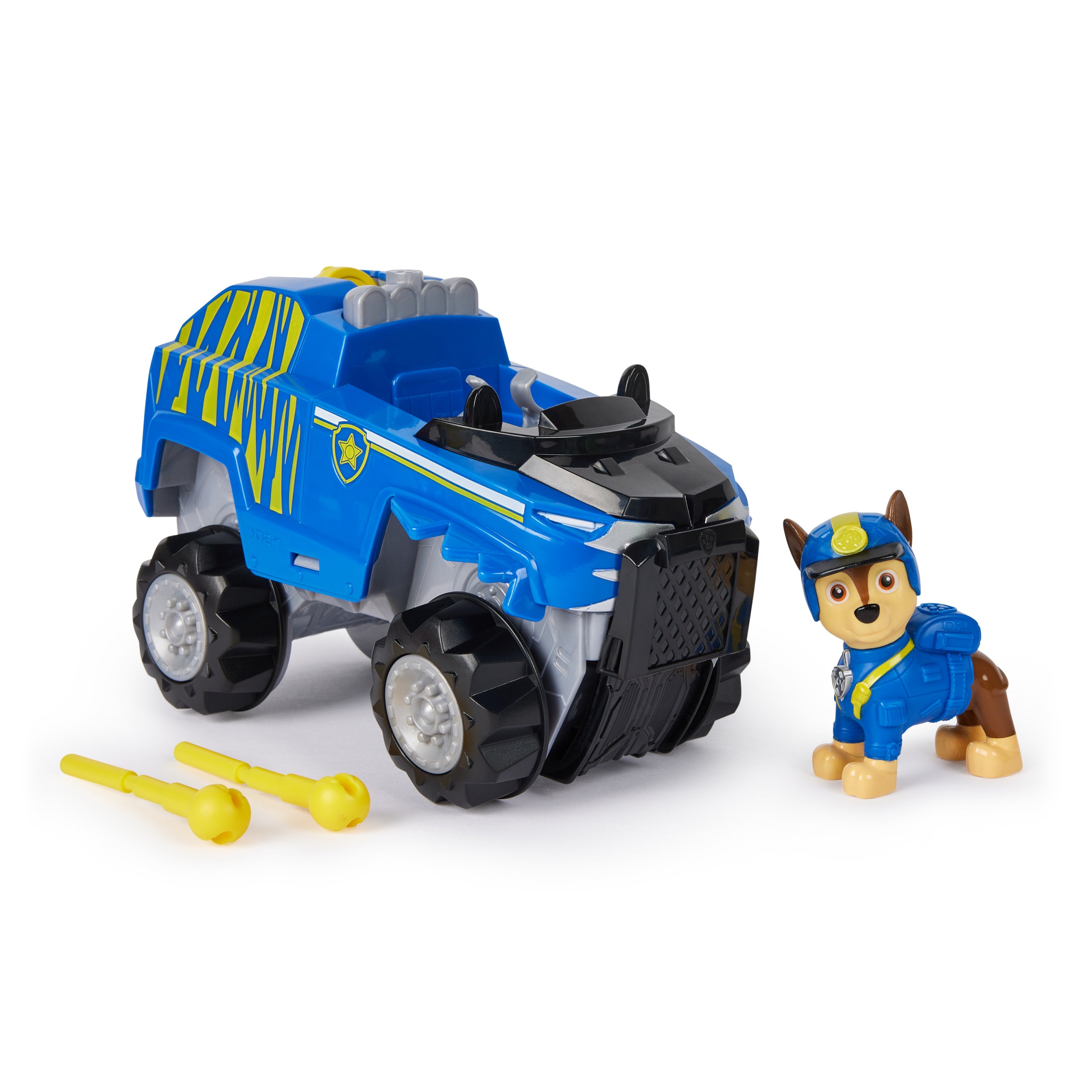 Paw Patrol Jungle Pups - Chase Tiger Rescue Vehicle