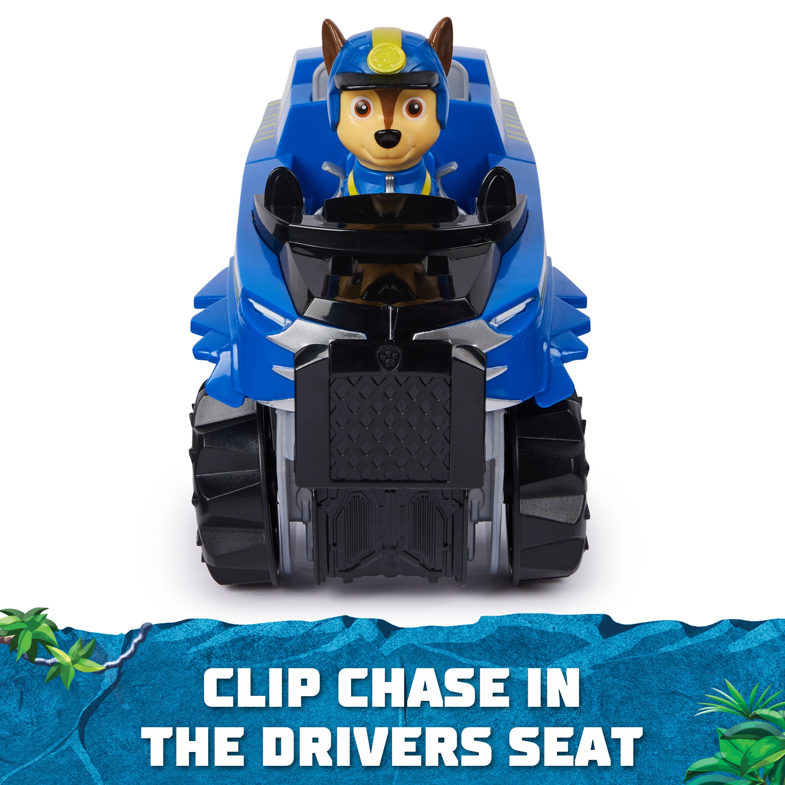 Paw Patrol Jungle Pups - Chase Tiger Rescue Vehicle