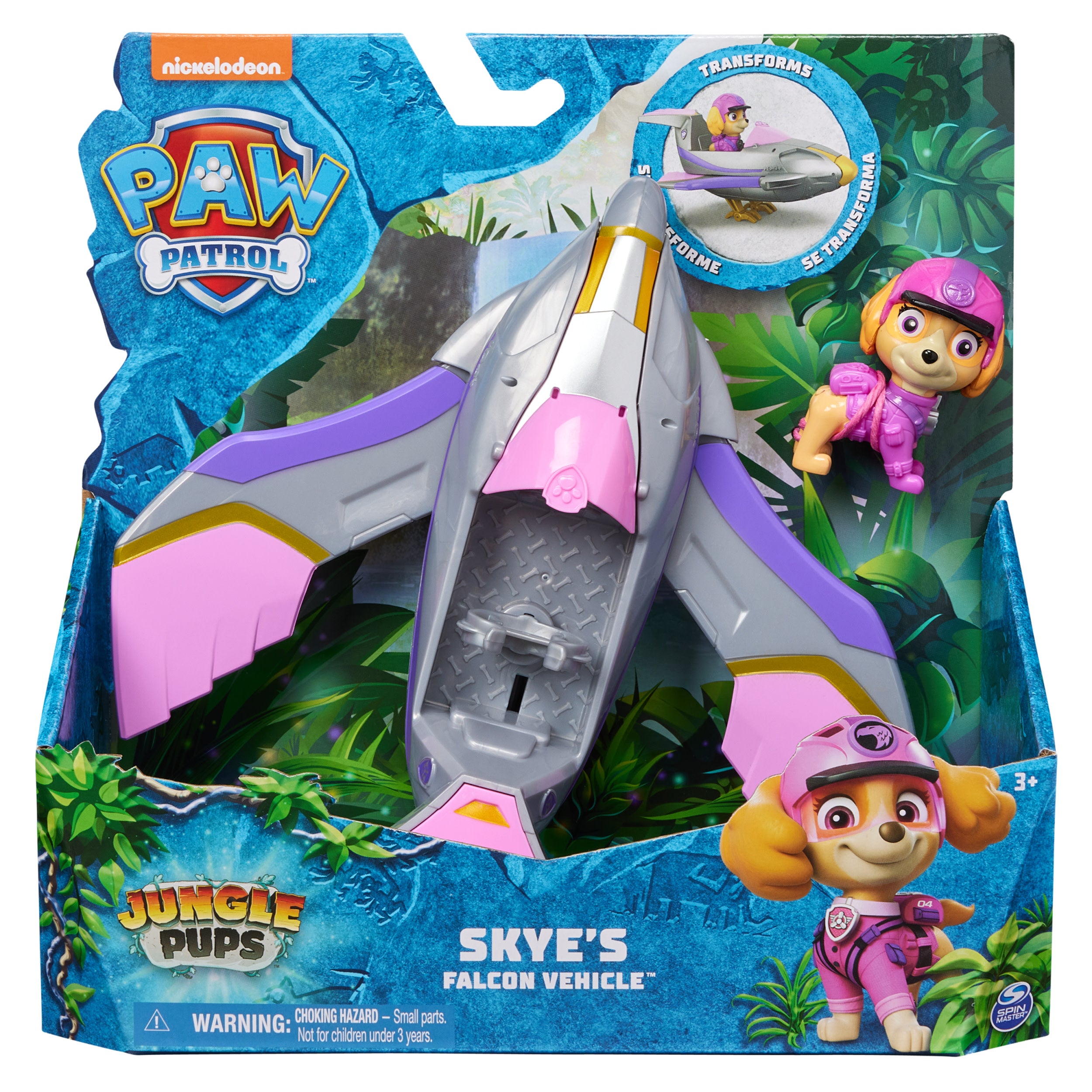 Paw Patrol Jungle Pups – Skye Falcon Rescue Vehicle
