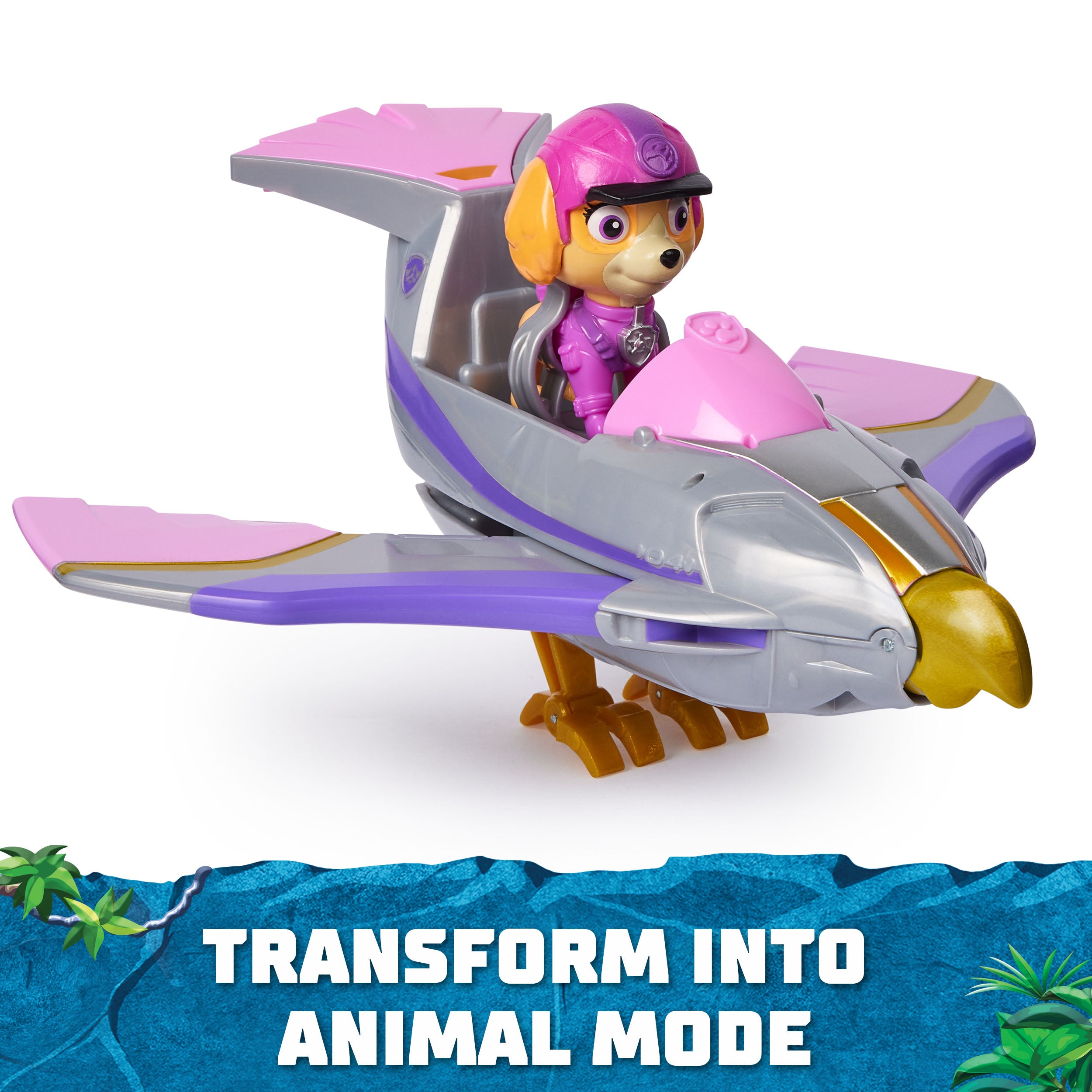 Paw Patrol Jungle Pups – Skye Falcon Rescue Vehicle