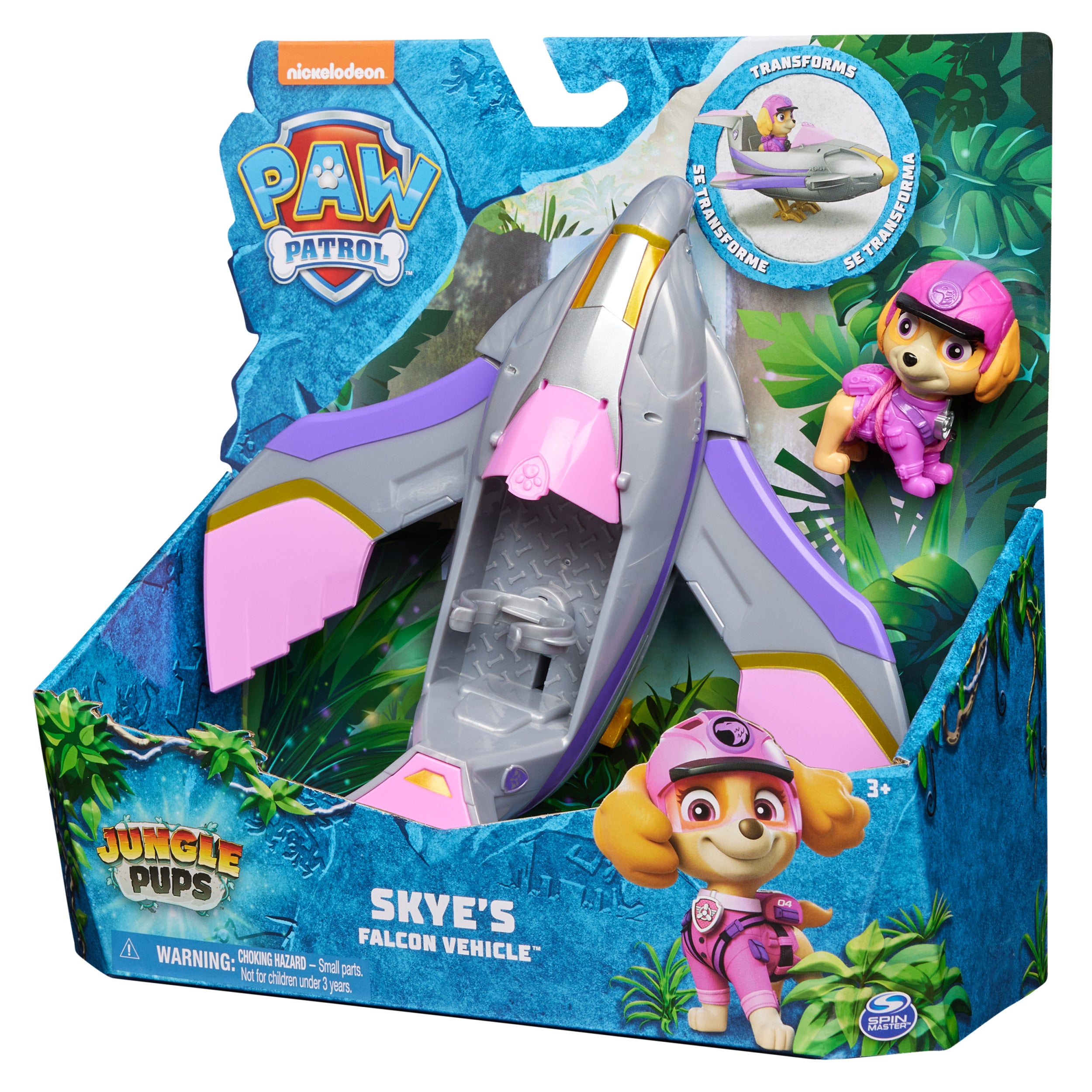 Paw Patrol Jungle Pups – Skye Falcon Rescue Vehicle
