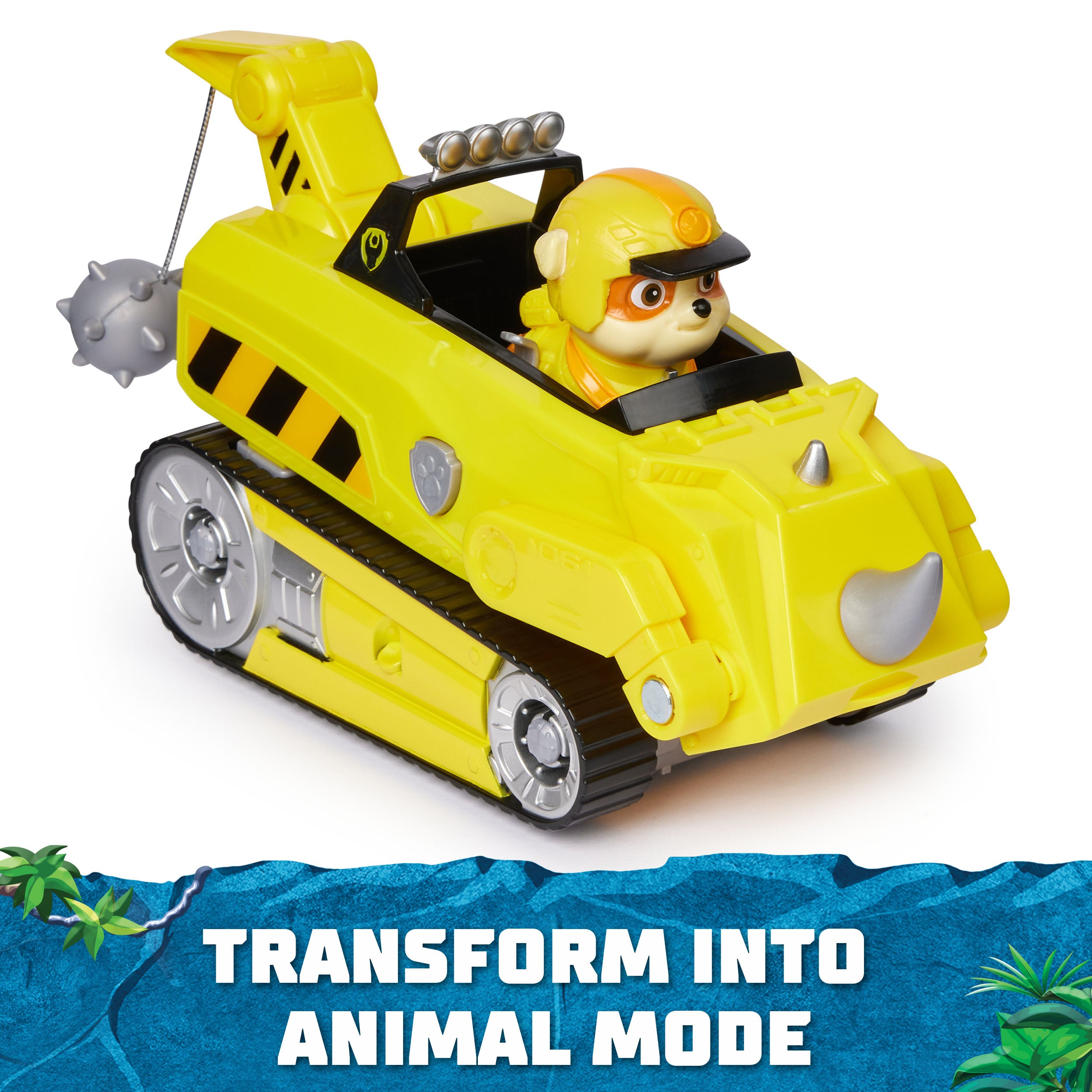 Paw Patrol Jungle Pups – Rubble Rhino Rescue Vehicle
