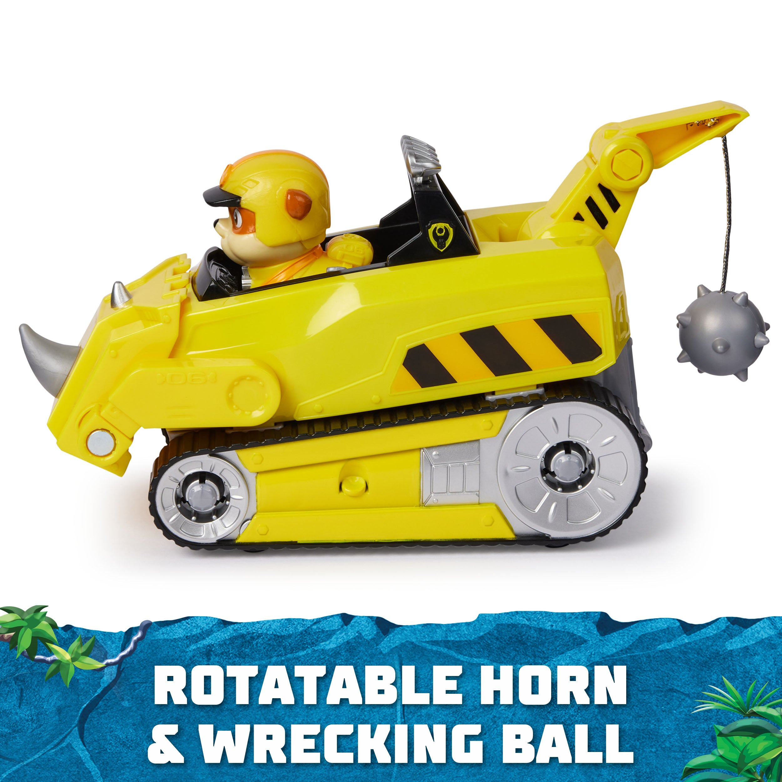 Paw Patrol Jungle Pups – Rubble Rhino Rescue Vehicle