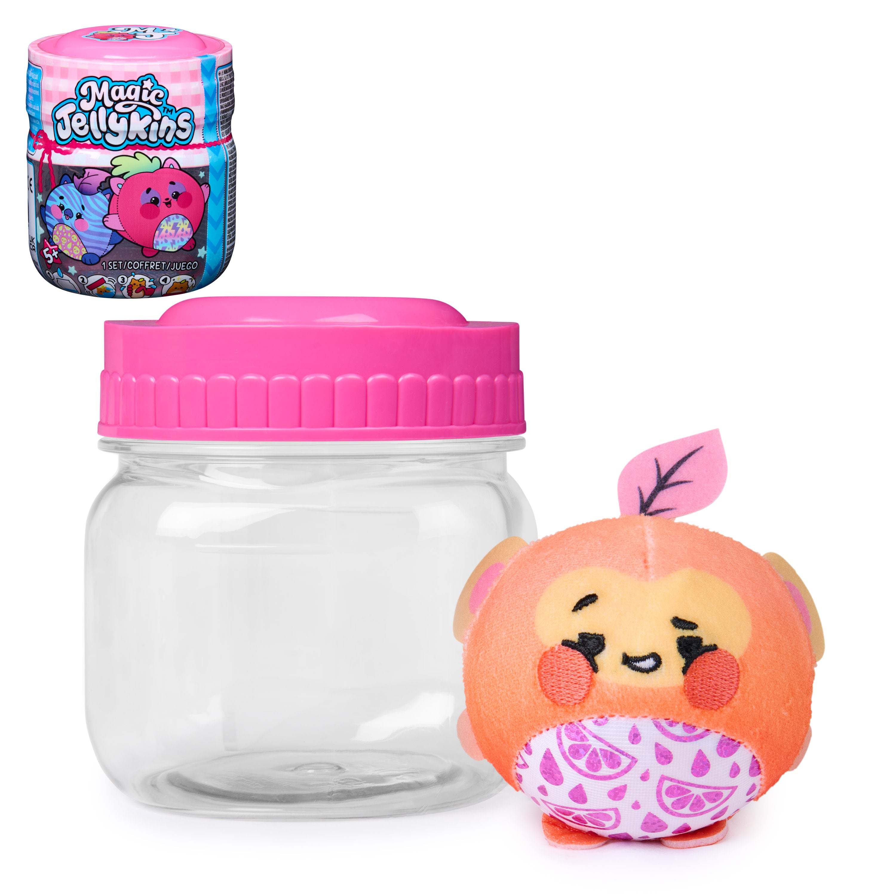Magic Jellykins Surprise Plush Jar Mystery Box 7,6 Cm (Unbox 1 Of 20 Random Styles)