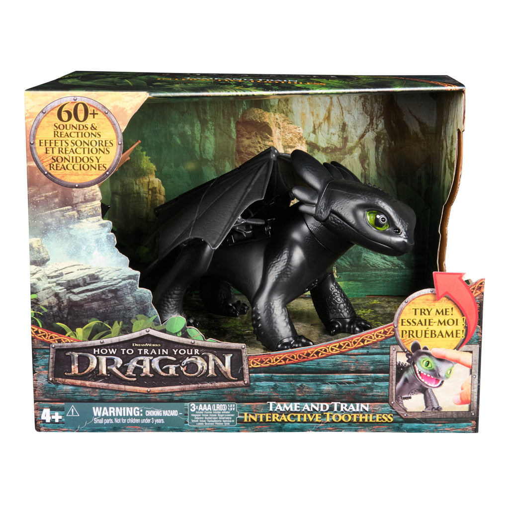 Dreamworks Dragons How To Train Your Dragon Tame & Train Interactive T
