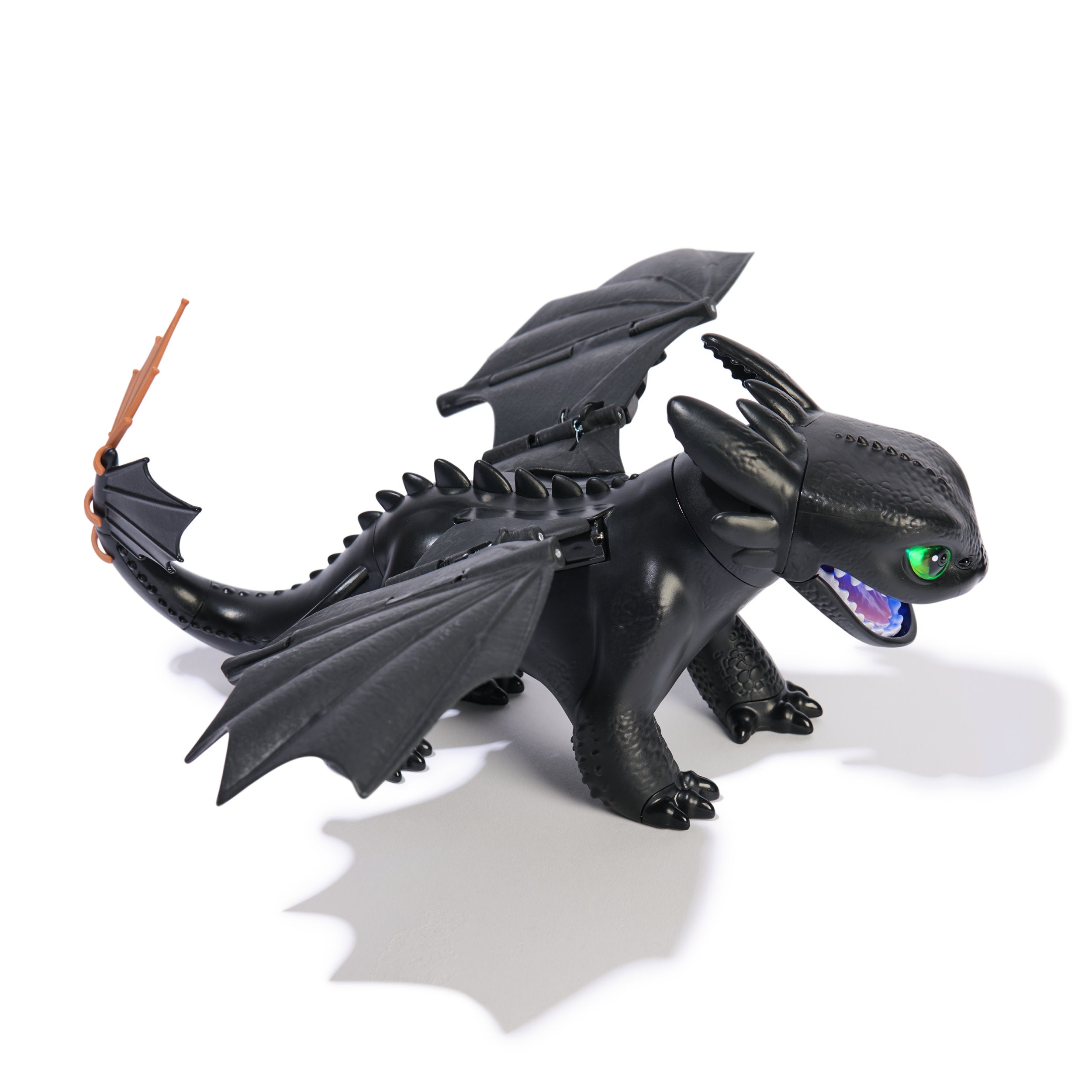 Dreamworks Dragons How To Train Your Dragon Tame & Train Interactive Toothless Dragon Toy With 60 Sounds & Reactions