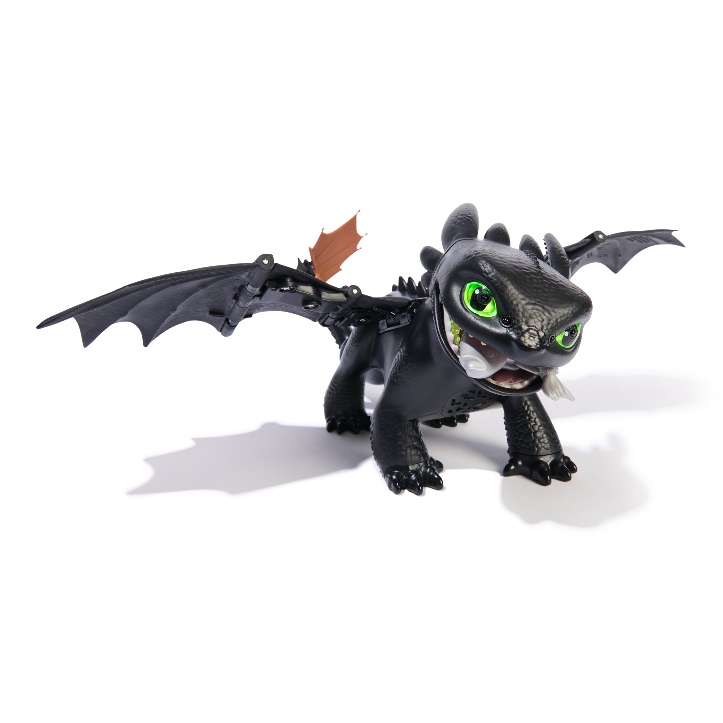 Dreamworks Dragons How To Train Your Dragon Tame & Train Interactive Toothless Dragon Toy With 60 Sounds & Reactions