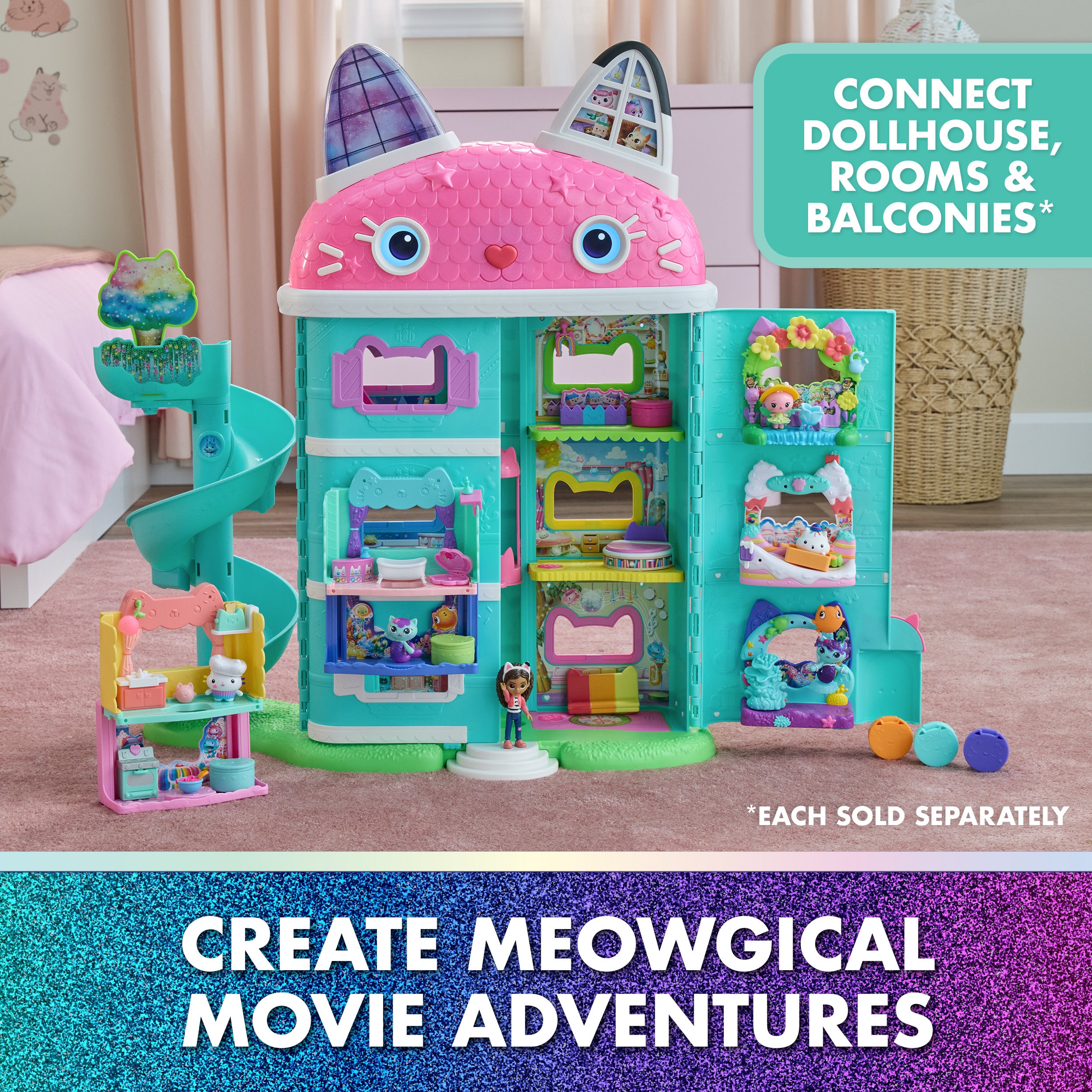 Gabby's Dollhouse: The Movie Balcony Assortment