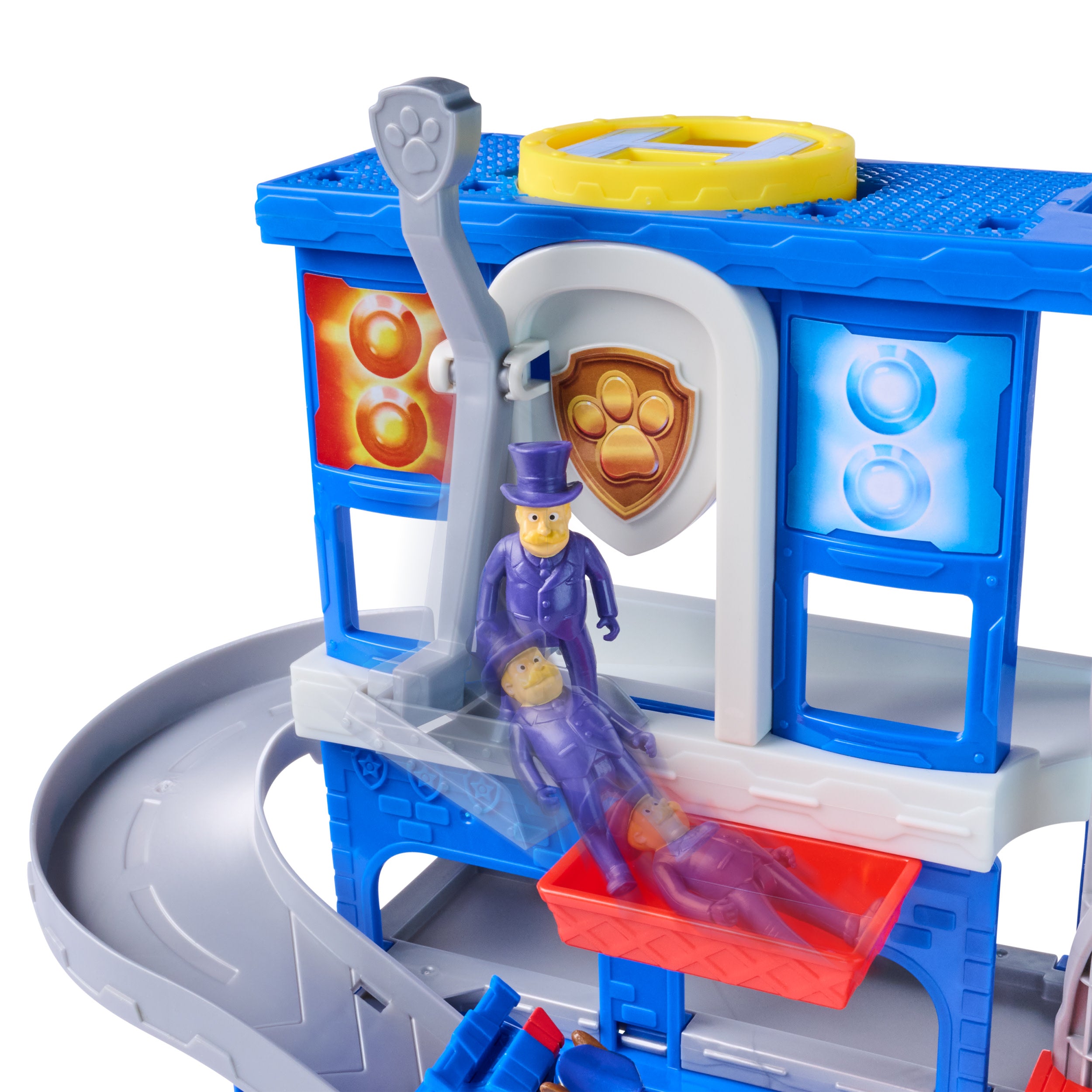 Paw Patrol: Pup Squad, Search & Rescue Hq Playset With Chase Pup Squad Racer