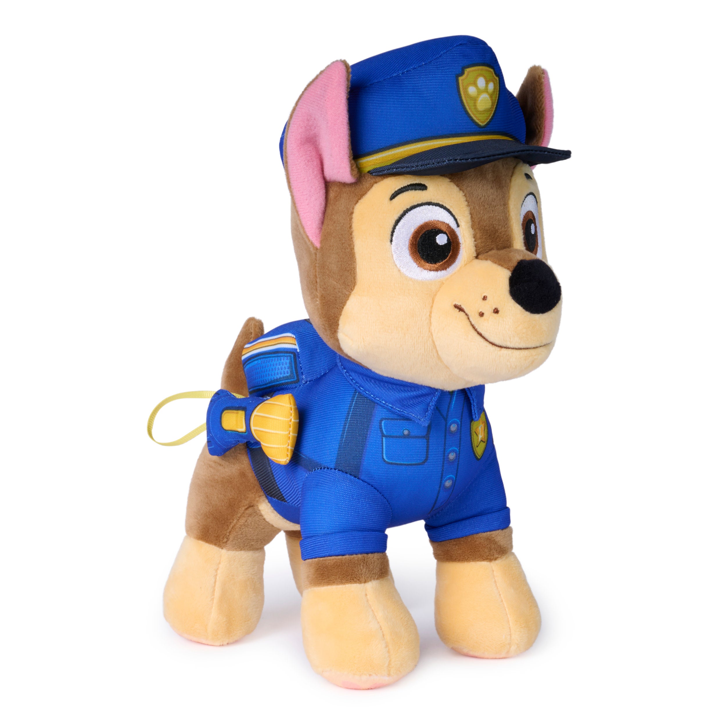  Paw Patrol: Search And Rescue Chase, Plush Toy With Flashlight Accessory 10”