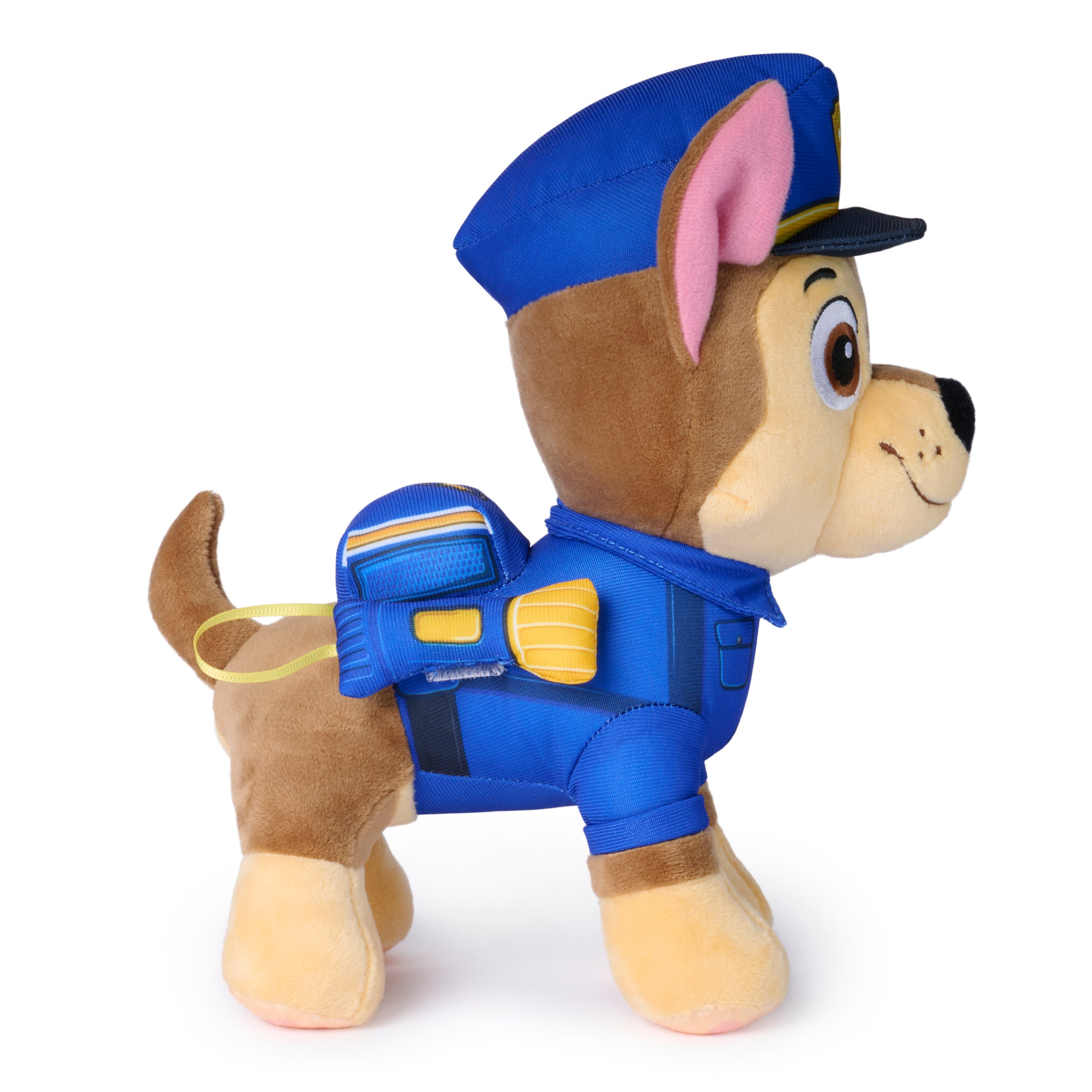  Paw Patrol: Search And Rescue Chase, Plush Toy With Flashlight Accessory 10”