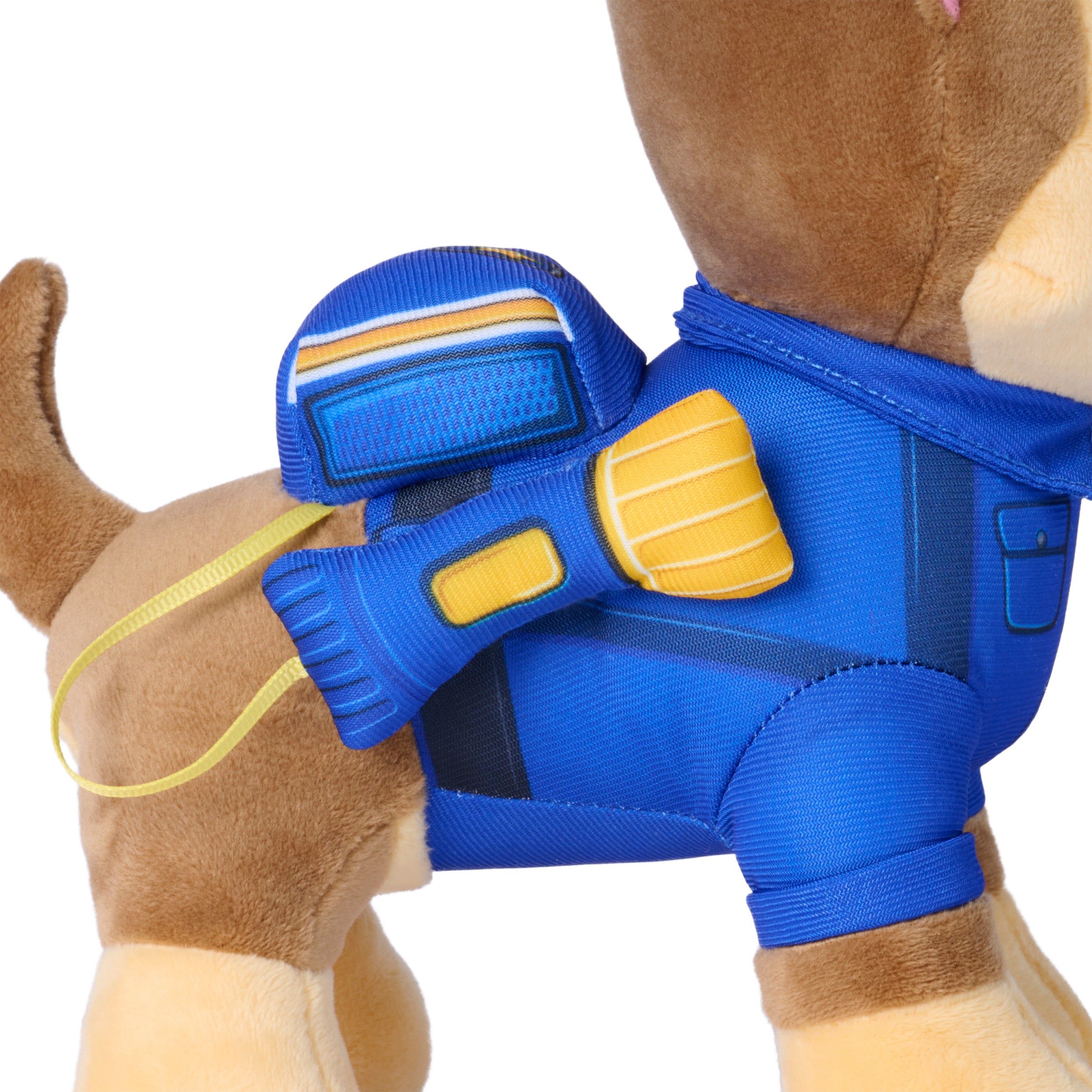  Paw Patrol: Search And Rescue Chase, Plush Toy With Flashlight Accessory 10”