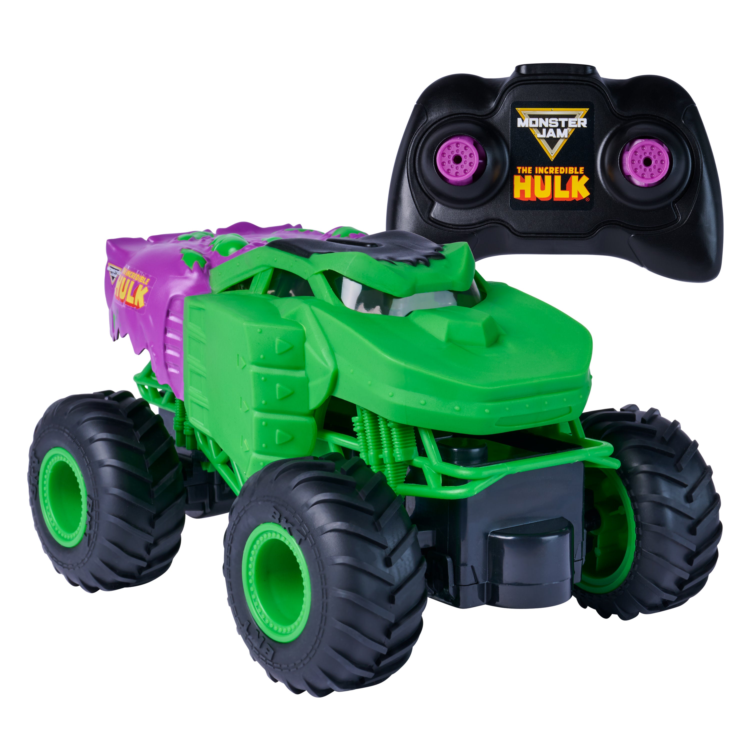 Monster Jam Marvel The Hulk Rc Monster Truck 1:24 Scale