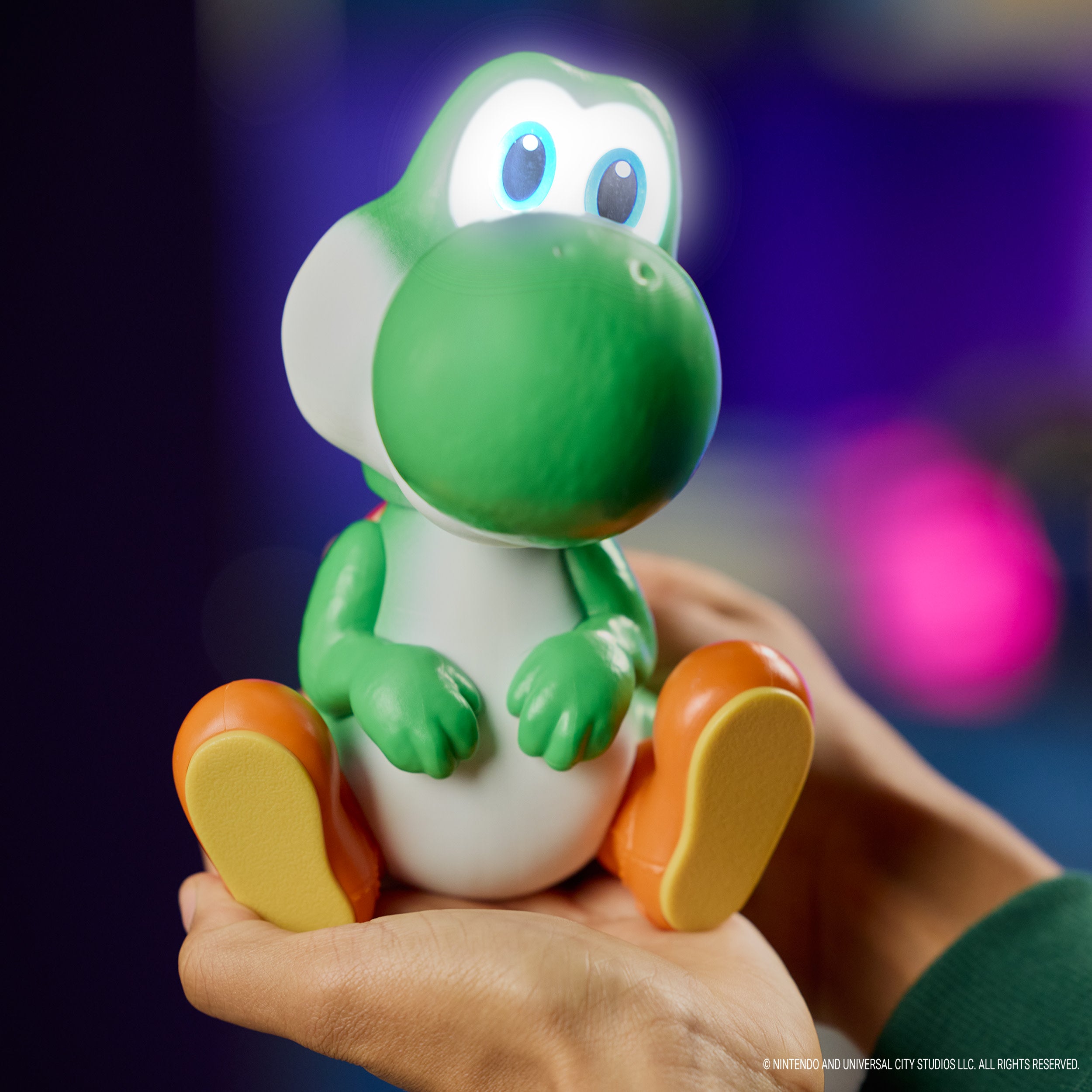 Nintendo The Super Mario Galaxy Movie: Hatchin' Yoshi Interactive Toy Egg