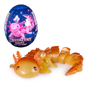 Crystalynx 22.8 Cm Articulated Axolotl Blind Box Collectible 3D Printed Animals For Kids And Adults (Styles May Vary) Fidget Toys For Home Decor Or Desk Accessories