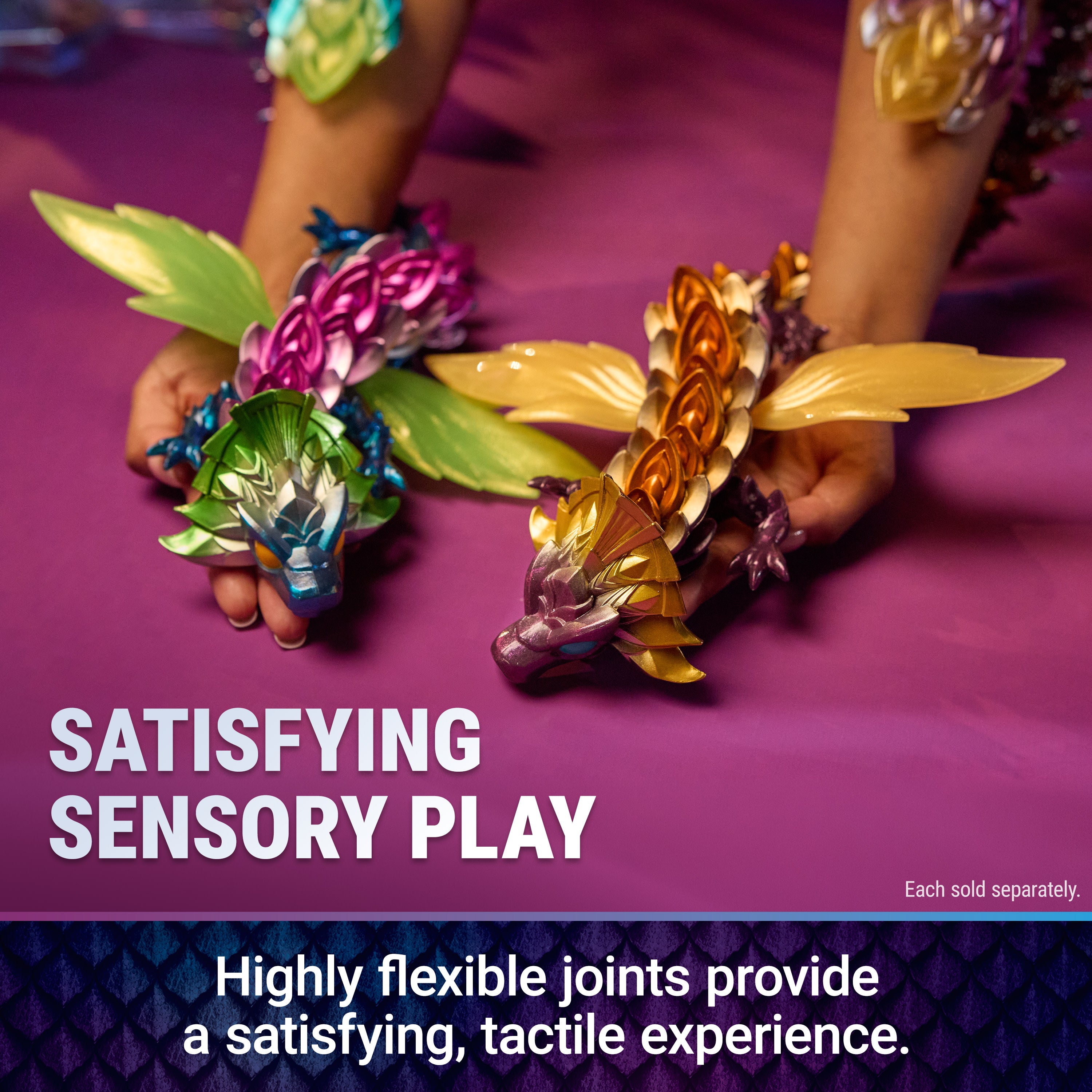 Crystalynx 60 Cm Articulated Dragon Collectible 3D Printed Dragon With Collector’s Box For Kids And Adults (Styles Vary) Fidget Toys For Home Decor Or Desk Accessories
