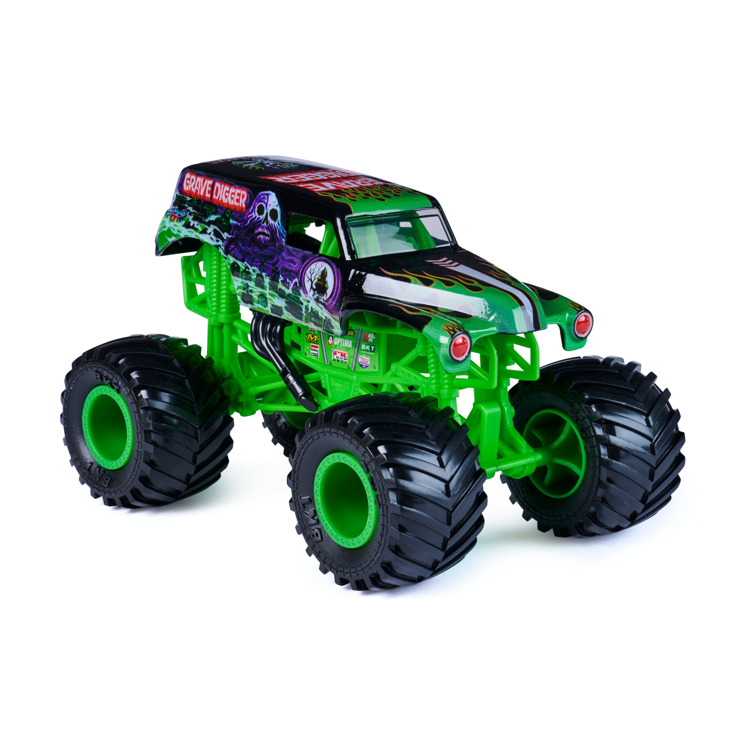 Monster Jam Official Grave Digger Monster Truck Collector Die-Cast Vehicle 1:24 Scale