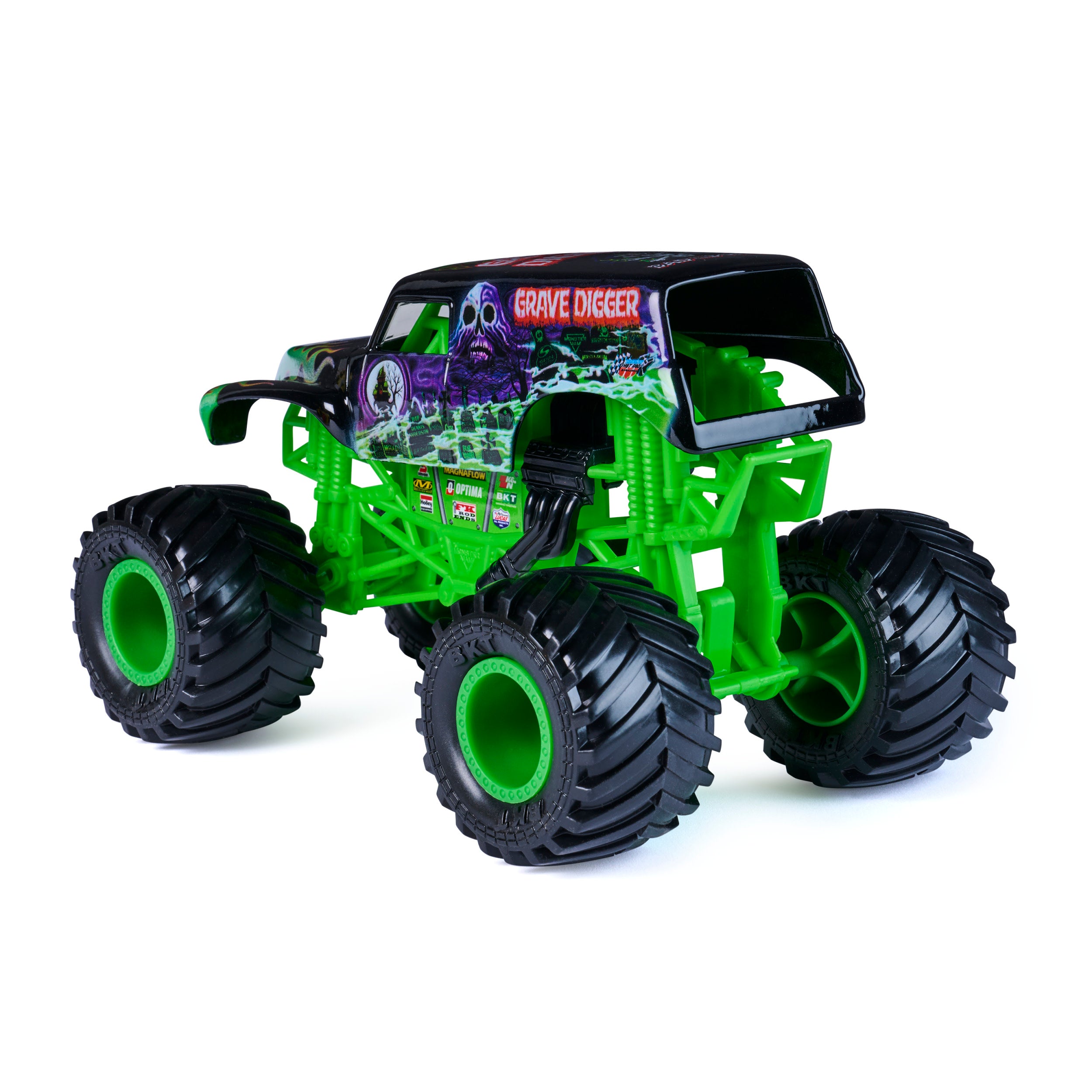 Monster Jam Official Grave Digger Monster Truck Collector Die-Cast Vehicle 1:24 Scale
