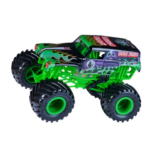 Monster Jam Official Grave Digger Monster Truck Collector Die-Cast Vehicle 1:24 Scale