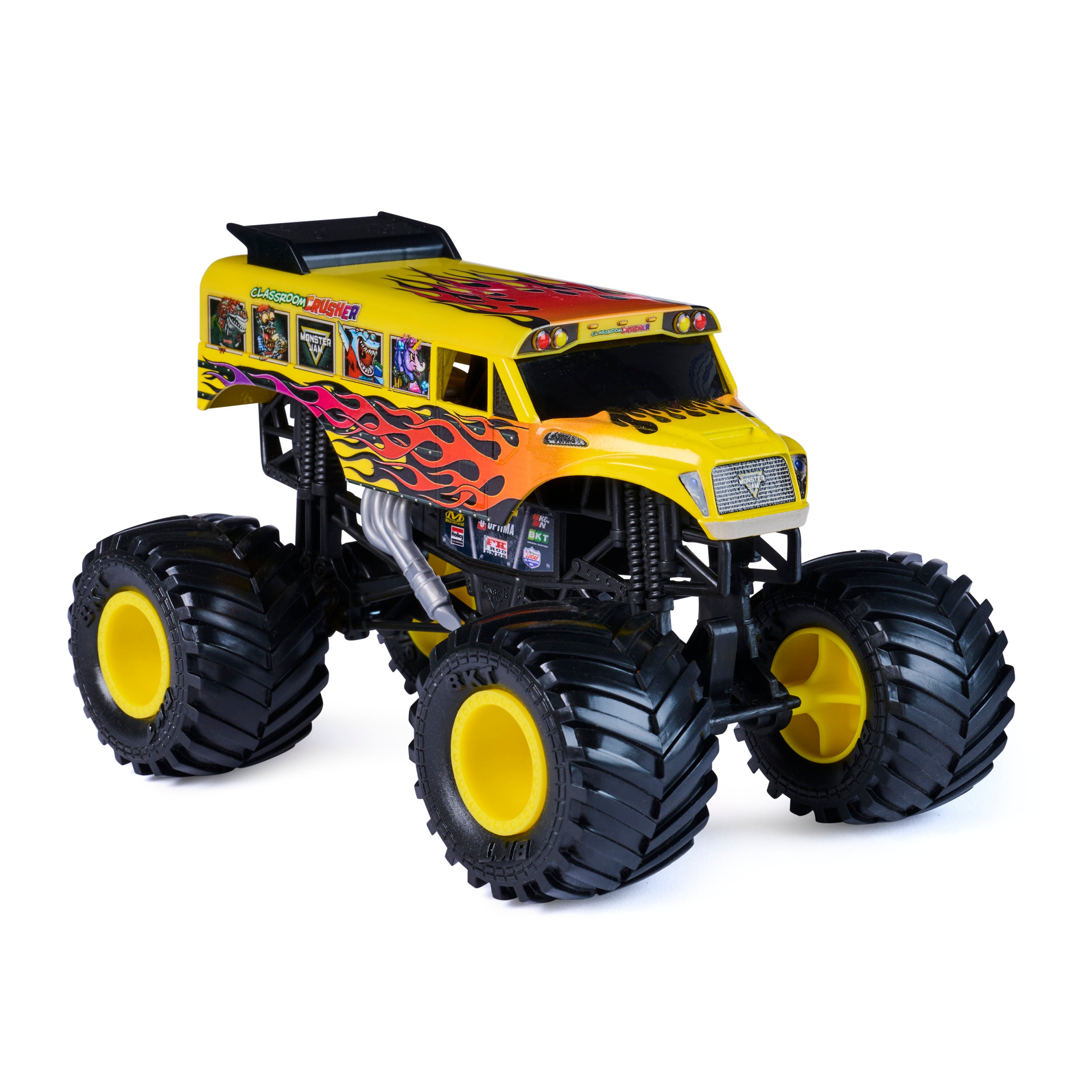 Monster Jam Official Classroom Crusher Monster Truck Collector Die-Cast Vehicle 1:24 Scale
