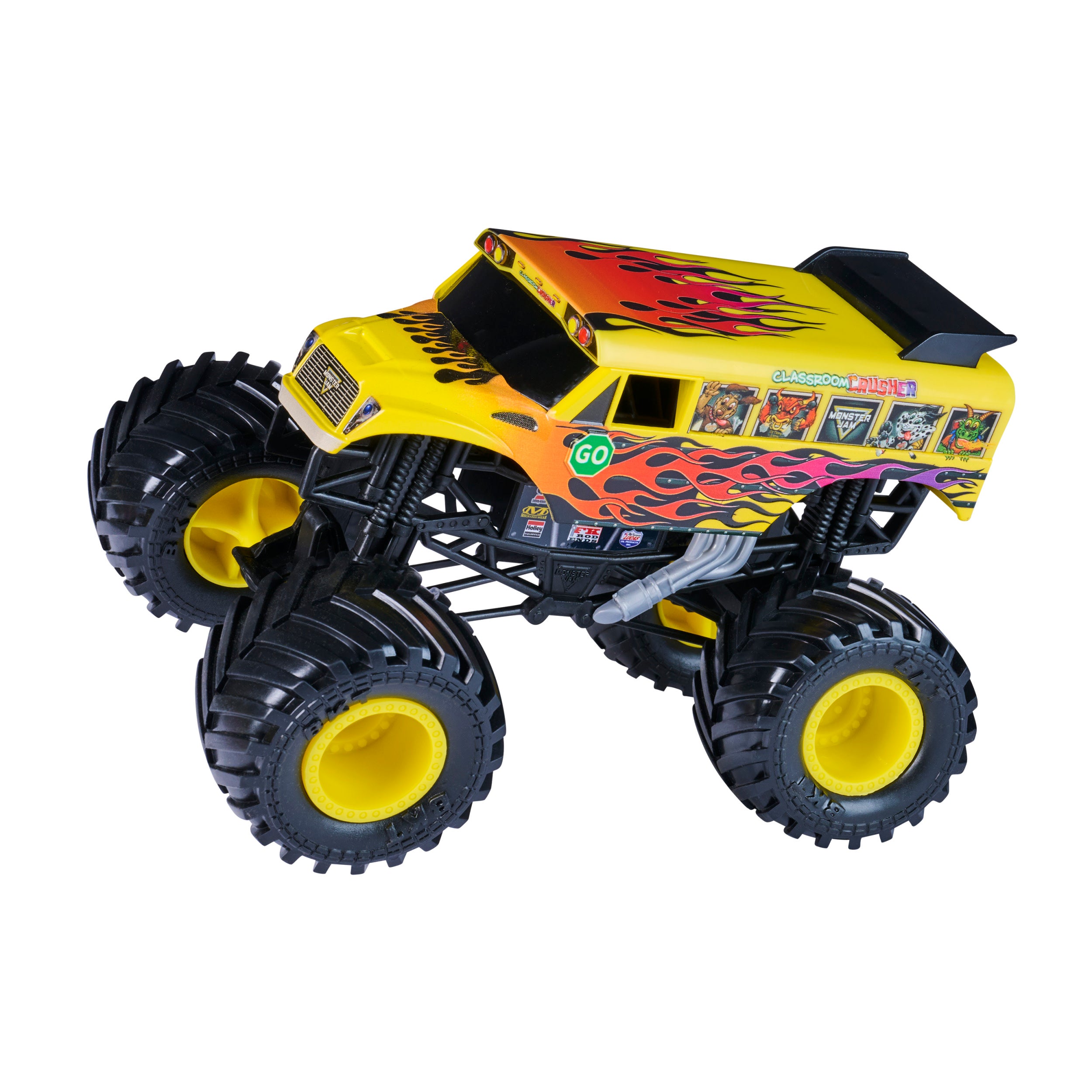 Monster Jam Official Classroom Crusher Monster Truck Collector Die-Cast Vehicle 1:24 Scale