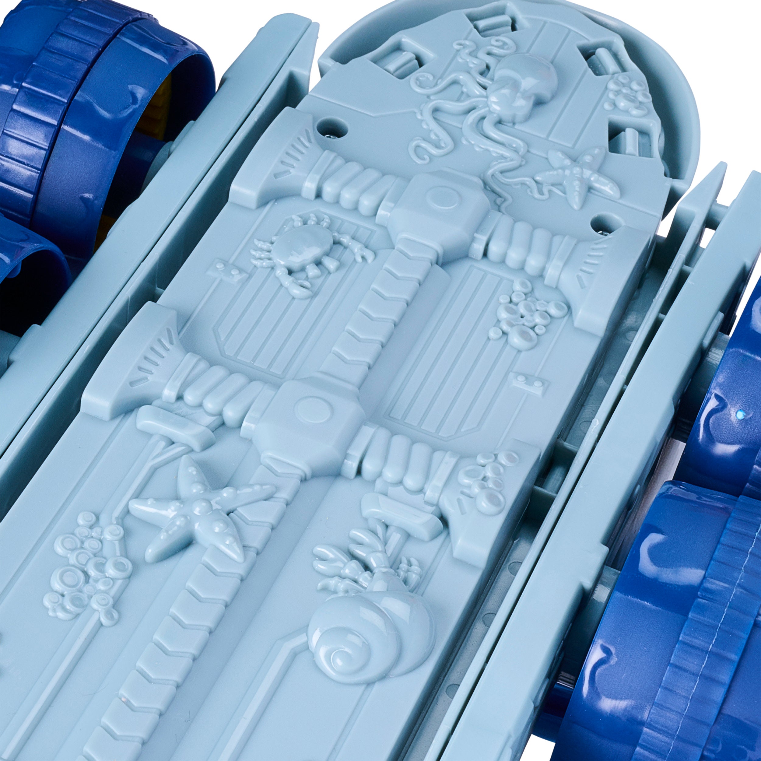 Monster Jam Mini Jams Megalodon Squid Takedown Playset With 2 Exclusive Mini Monster Trucks, Megalodon & Monster Manta