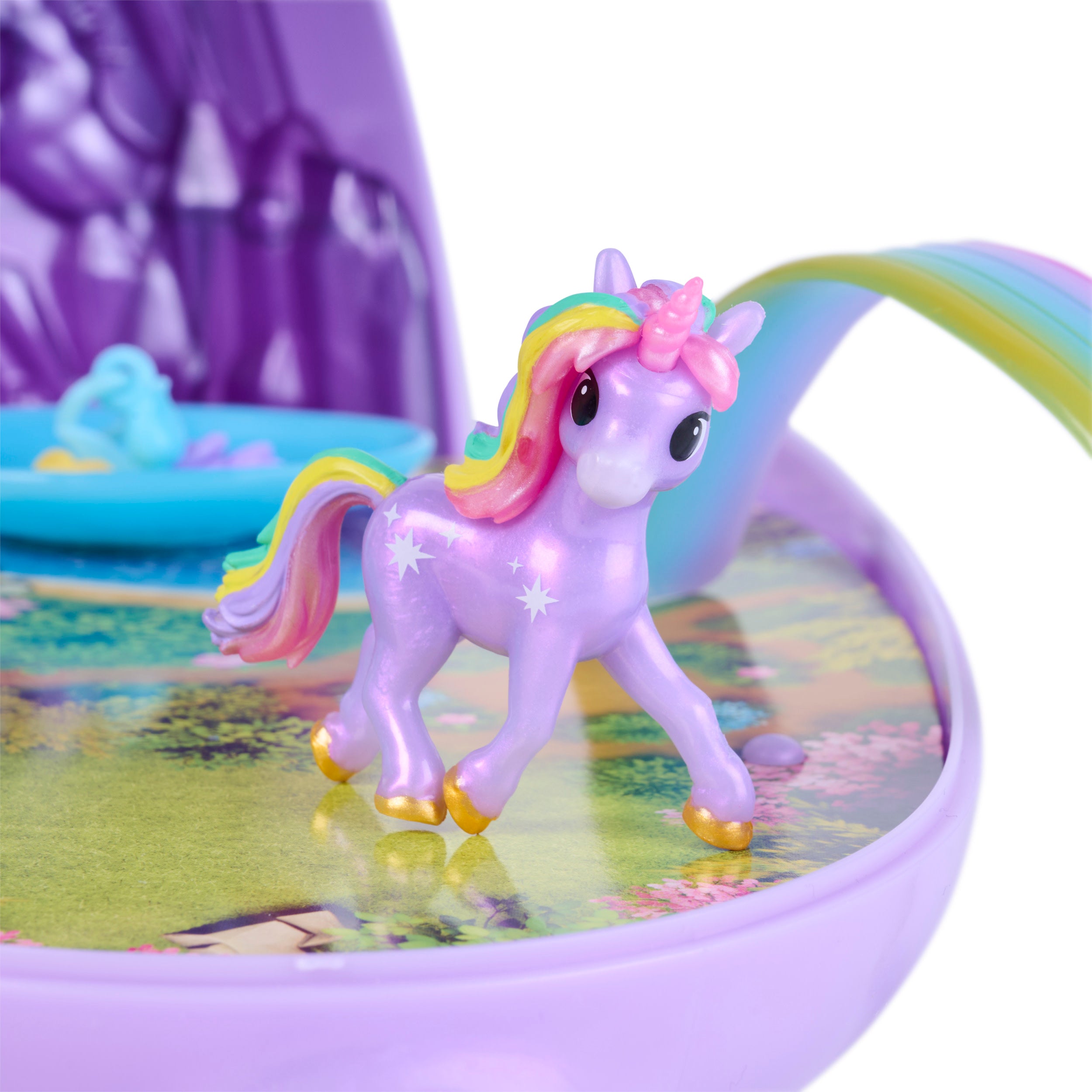 Unicorn Academy 2-In-1 Wildstar Styling Head And Mini Figure Playset With Over 15 Pieces And Hair Accessories