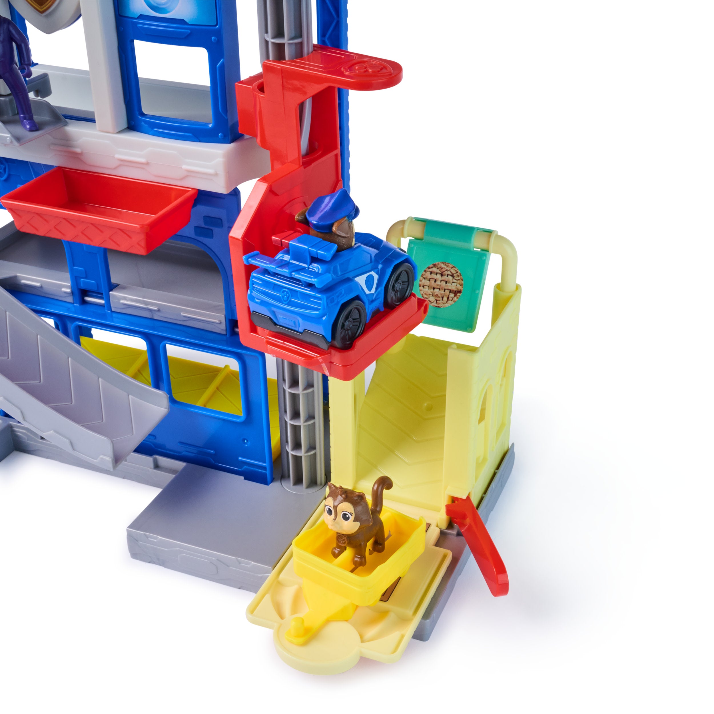 Paw Patrol: Pup Squad, Search & Rescue Hq Playset With Chase Pup Squad Racer