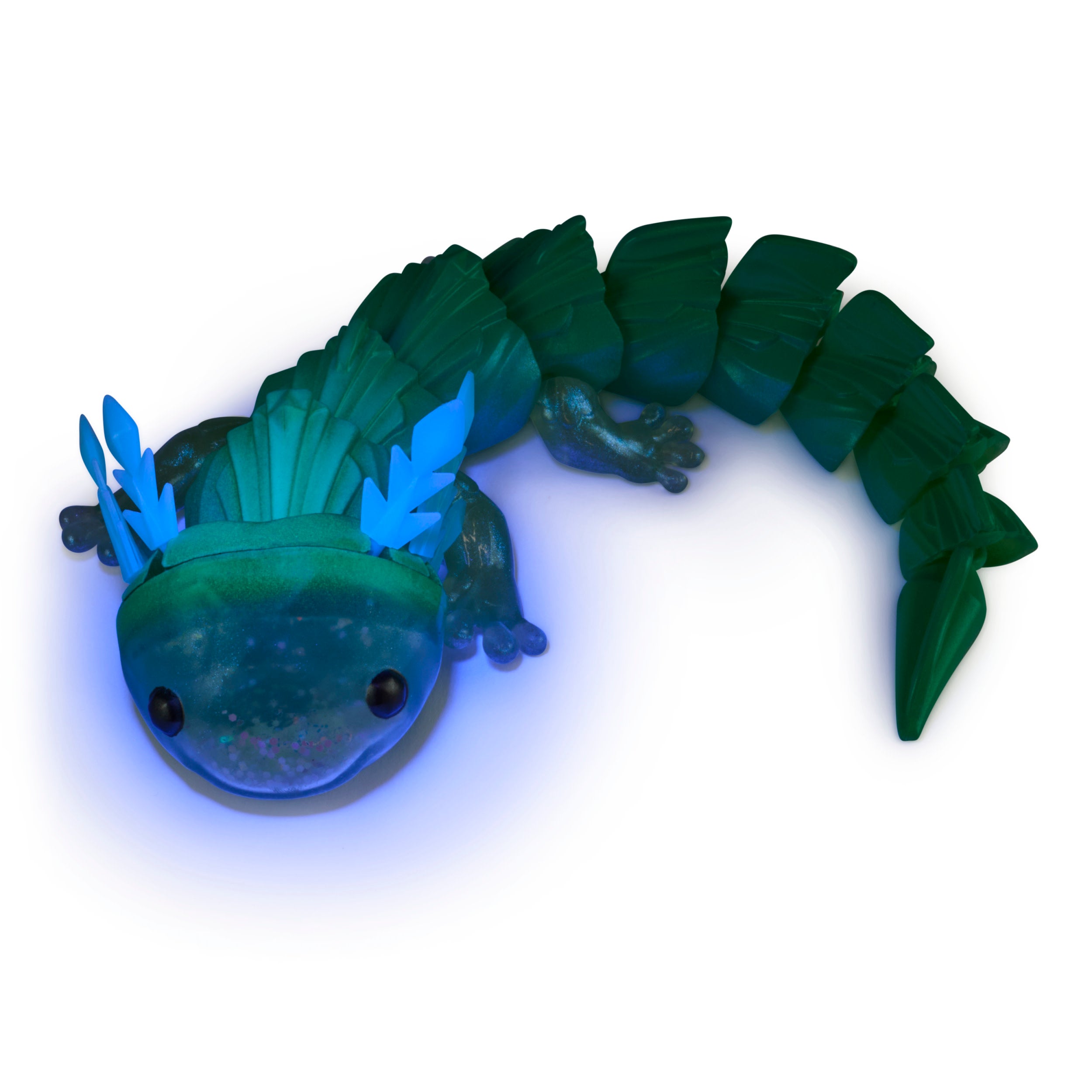 Crystalynx 22.8 Cm Articulated Axolotl Blind Box Collectible 3D Printed Animals For Kids And Adults (Styles May Vary) Fidget Toys For Home Decor Or Desk Accessories